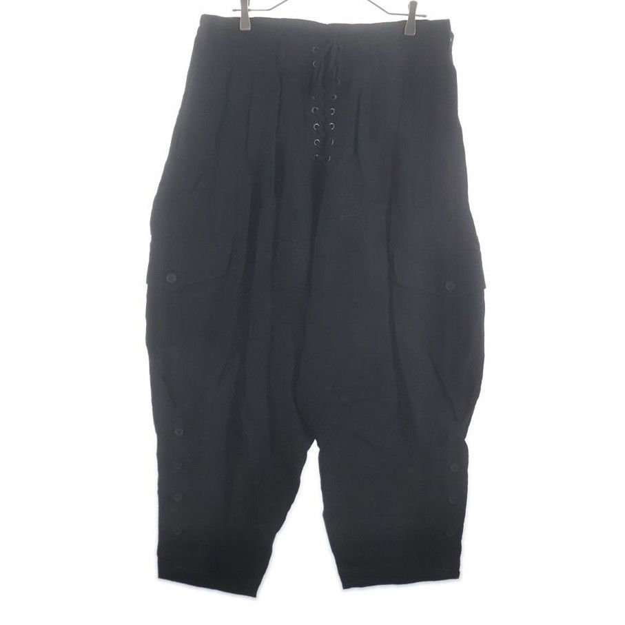 Yohji Yamamoto SS21 Wide Pants Linen Size US 33 - 1 Thumbnail