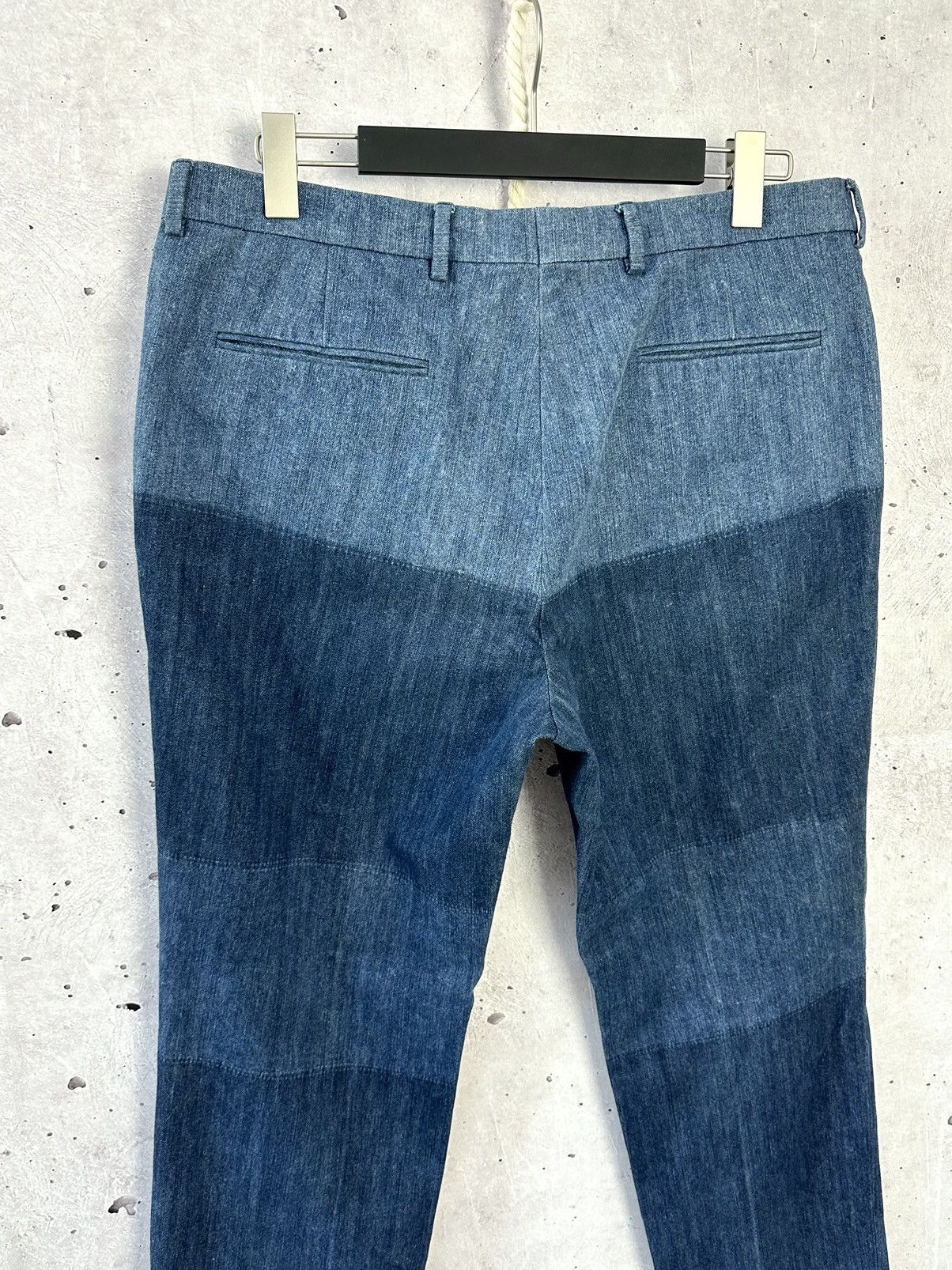 Valentino Valentino Made in Italy Two Tone Blue Men’s Denim Pants Size US 36 / EU 52 - 6 Thumbnail