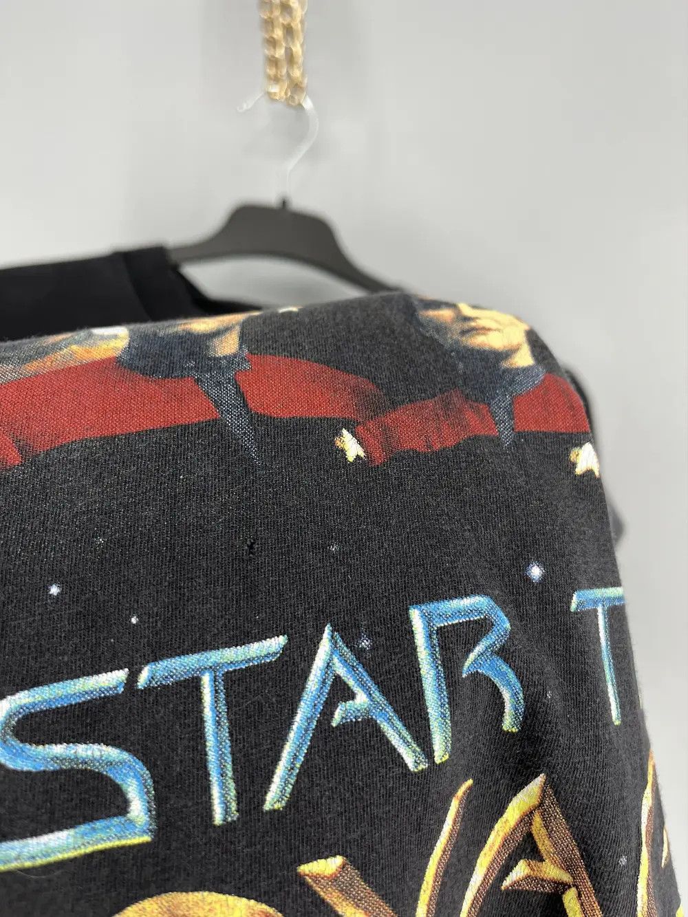 Band Tees Vintage 1995 Star Trek Voyager Stanley Desantis T-Shirt Size US L / EU 52-54 / 3 - 8 Thumbnail