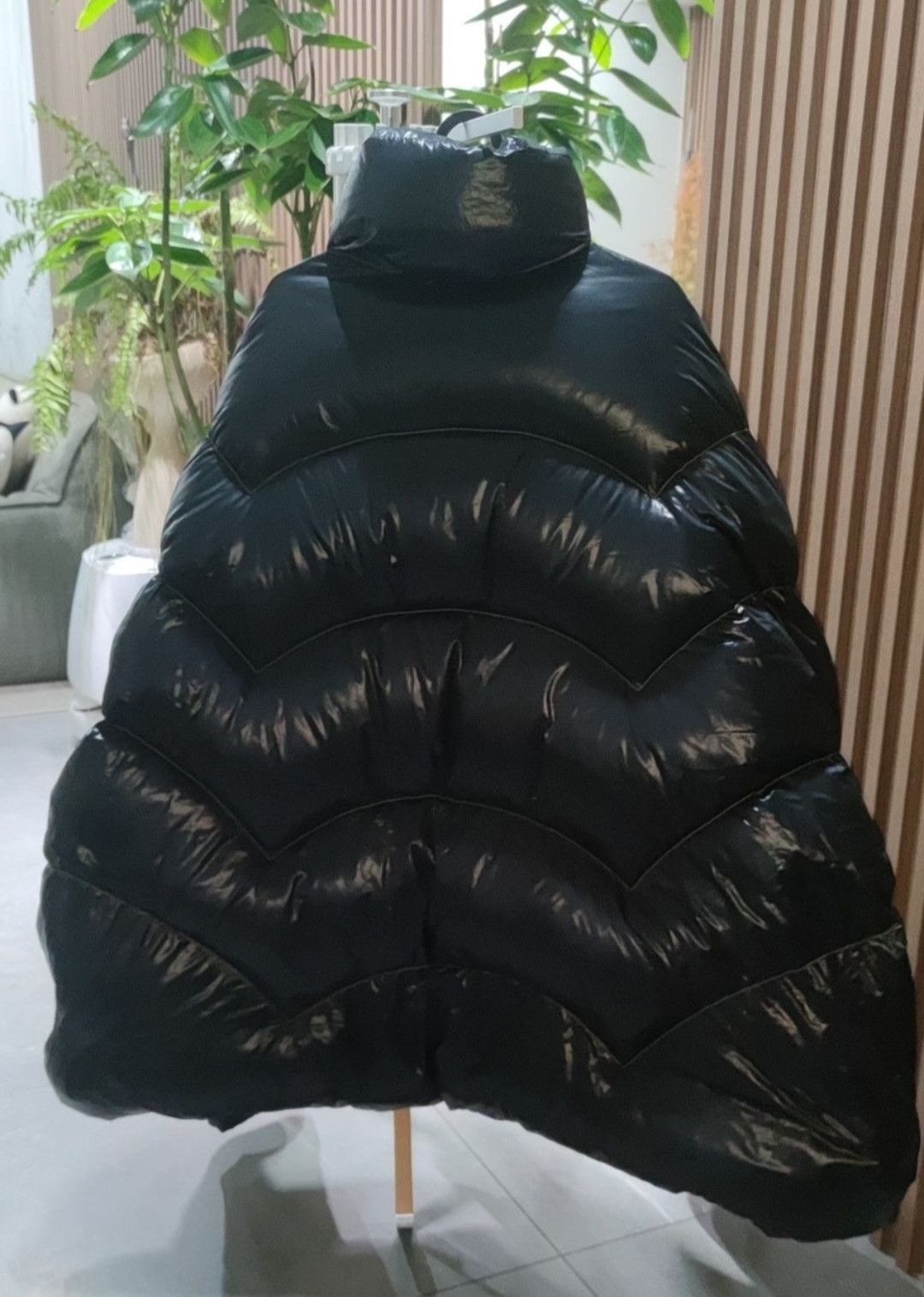Pre-owned Raf Simons Rafsimons Giant Blow-up Down Jacket In Black