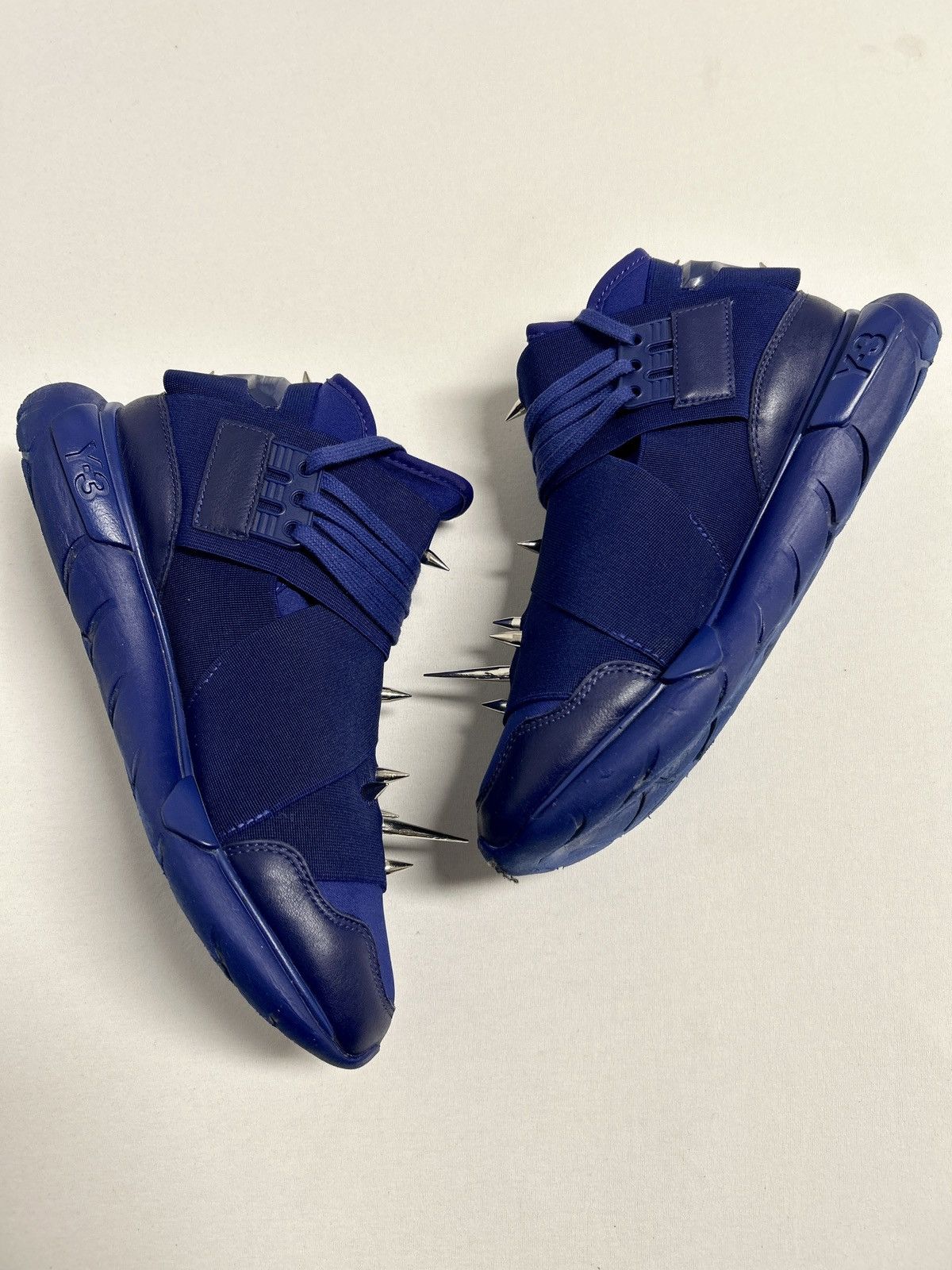 Y-3 2016 Qasa High Spiked Sneakers Size US 7.5 / EU 40-41 - 6 Thumbnail
