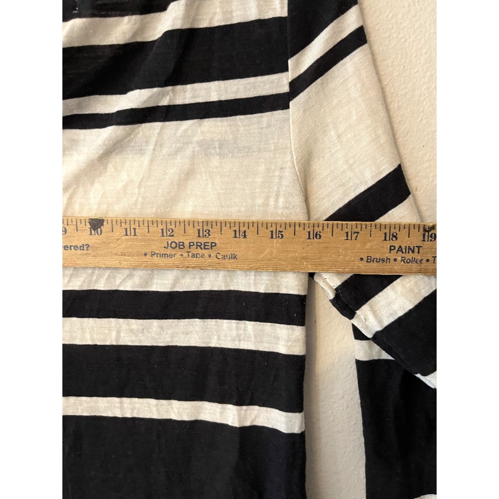 Old Navy Old Navy T-Shirt Women's Medium Multicolor Striped Long Sleeve Round Neck Size M / US 6-8 / IT 42-44 - 5 Thumbnail
