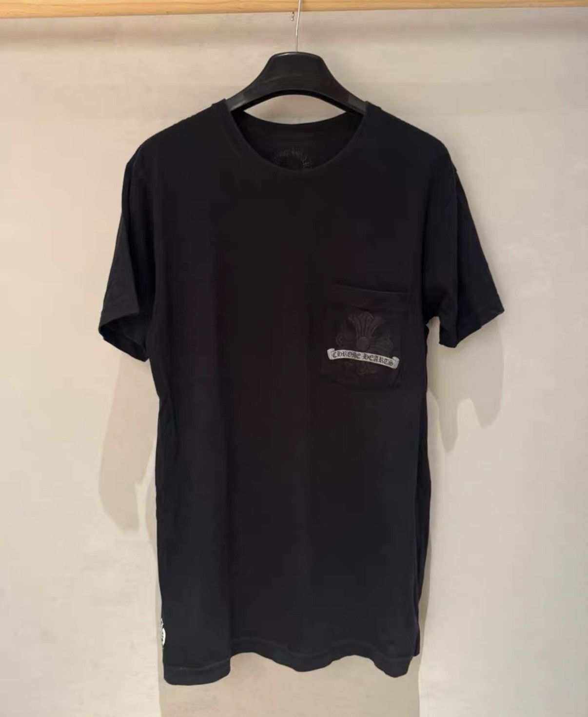 Chrome Hearts Chrome Hearts Large Foiled Silver Horseshoe Back T-Shirt Size US M / EU 48-50 / 2 - 2 Thumbnail