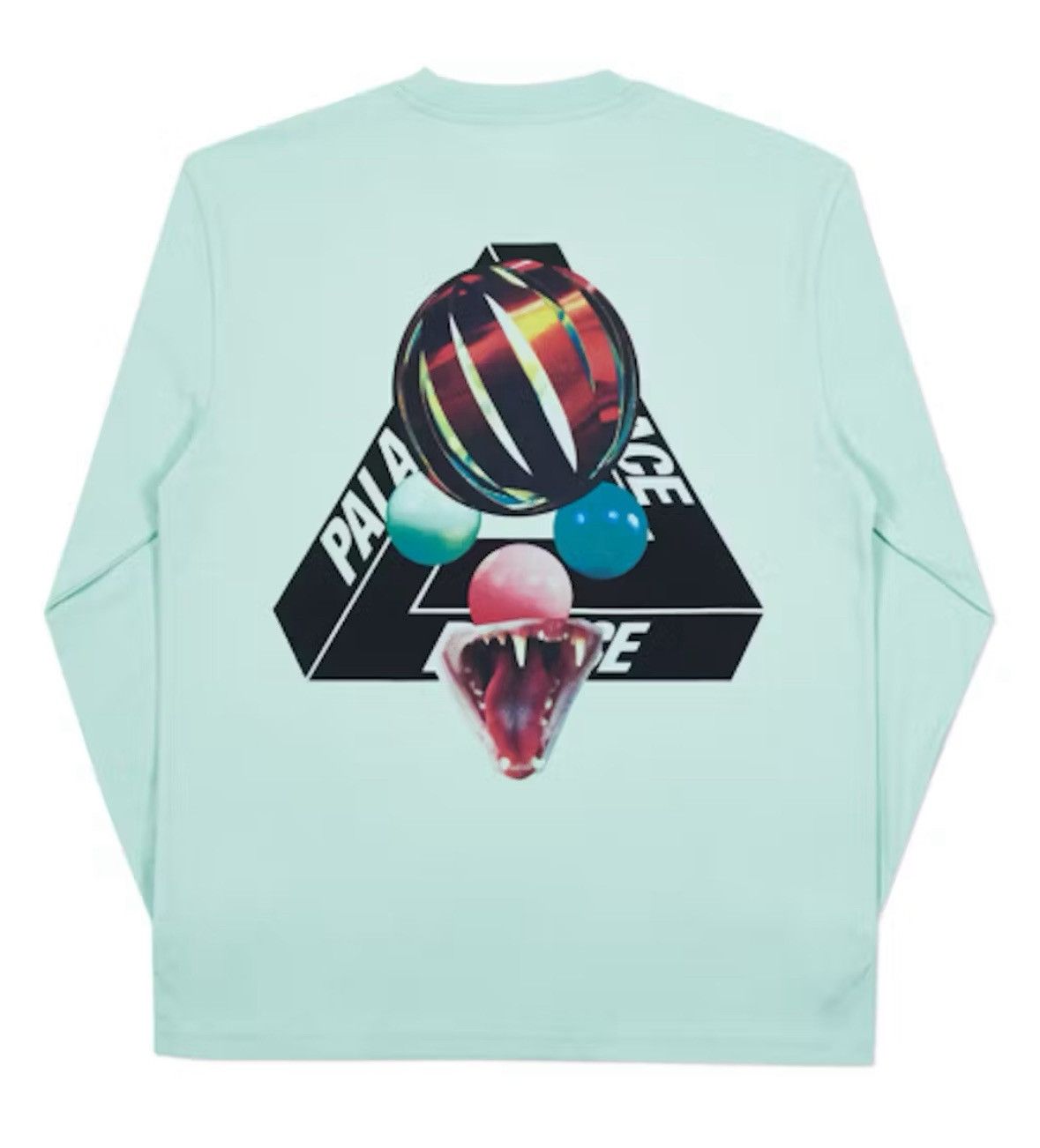 Palace SANS FERG LONGSLEEVE DUCK EGG BLUE size LARGE Size US L / EU 52-54 / 3 - 5 Thumbnail