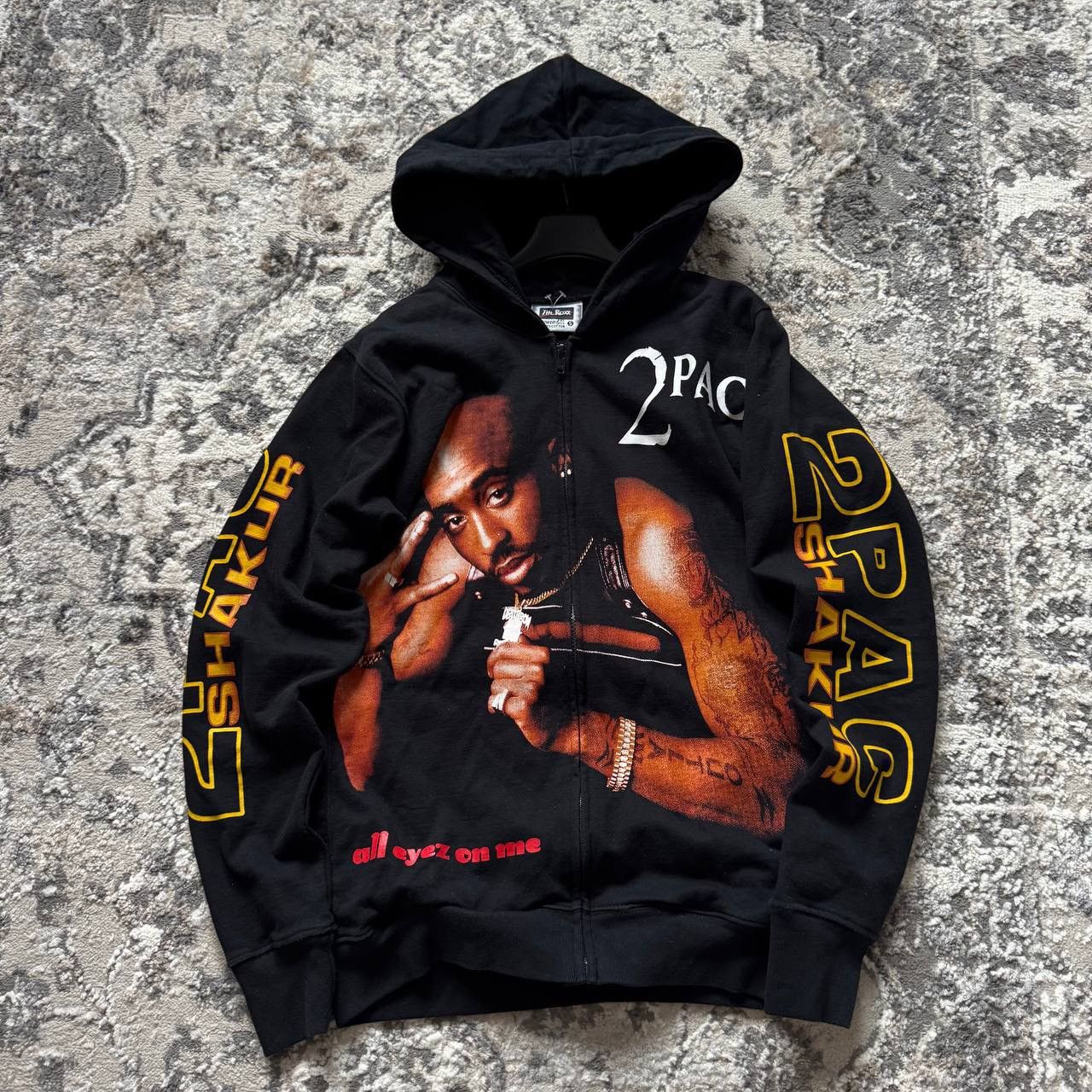 Band Tees 2pac Tupac Vintage Death Row Rap Hoodie Thug Life Hip Hop Size US S / EU 44-46 / 1 - 3 Thumbnail