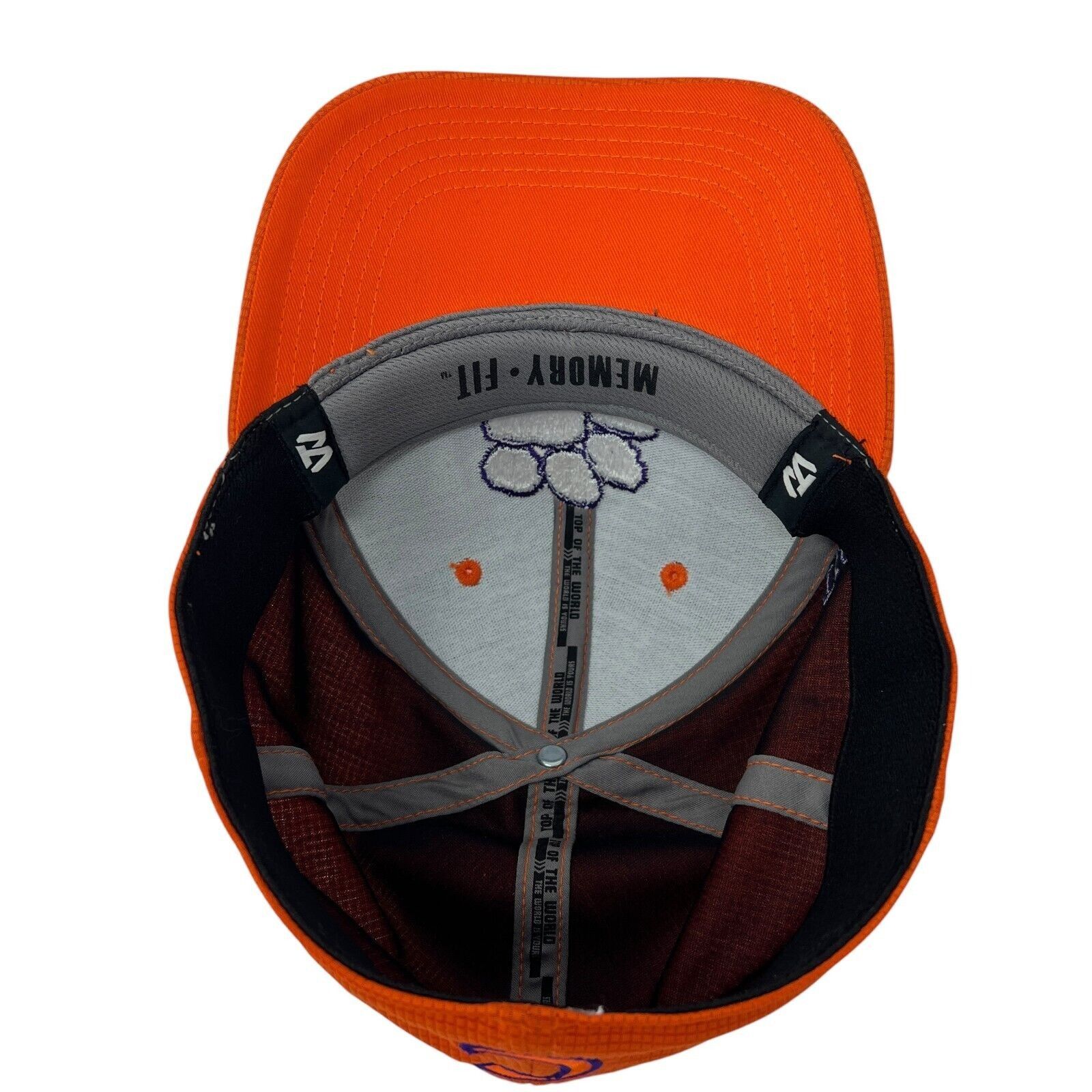 Top Of The World Clemson Tigers Baseball Hat Men OSFA Top of the World Memory Size ONE SIZE - 6 Thumbnail