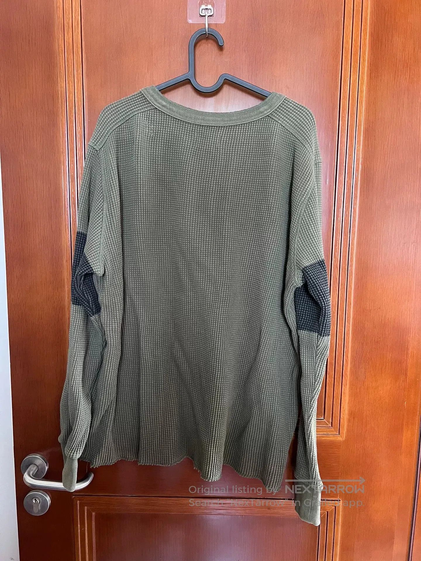DOUBLE HELIX Double Helix Military Waffle Layering Top. Size US XS / EU 42 / 0 - 2 Thumbnail
