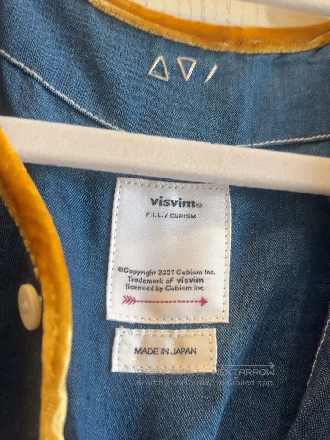 Visvim visvim Blue Denim Shirt with Trim. Size US M / EU 48-50 / 2 - 2 Thumbnail