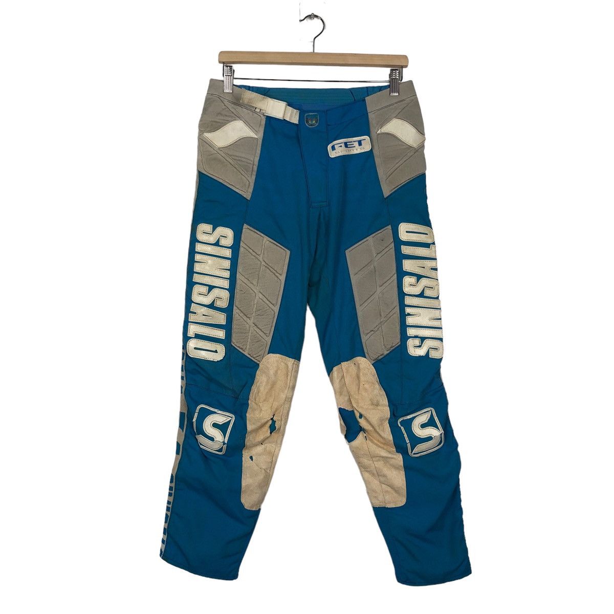 Japanese Brand 🔥90’s Vintage Motor Cross Fet Sports Racing Wear Size US 30 / EU 46 - 1 Thumbnail
