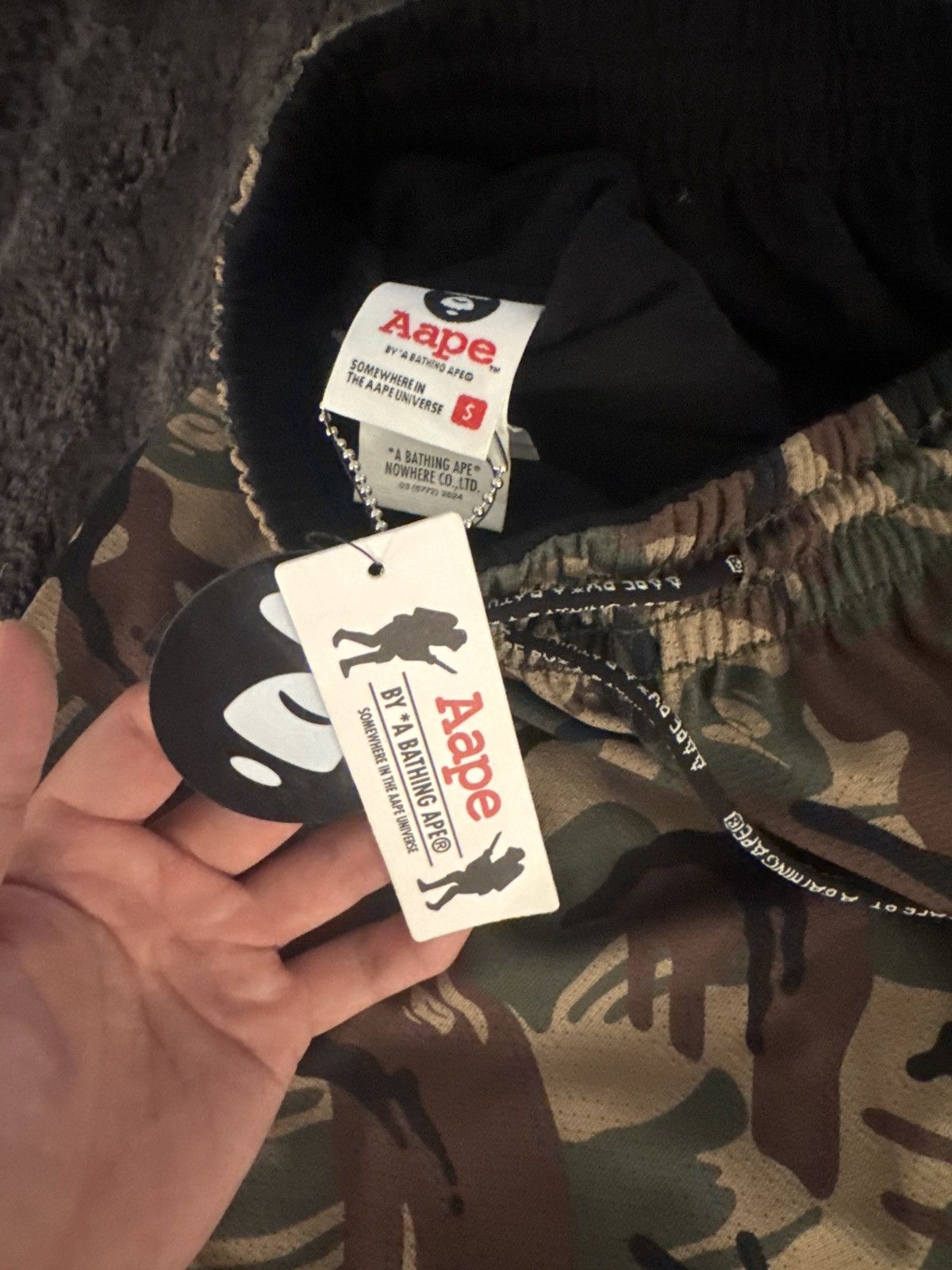 Aape AAPE Basketball Shorts Size US 31 - 6 Thumbnail