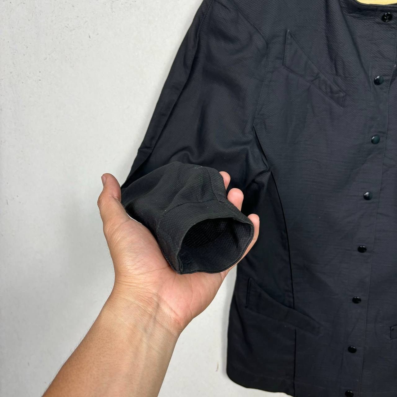 Thierry Mugler VTG Thierry Mugler Edition Black Cotton Structured Jacket Size S / US 4 / IT 40 - 4 Thumbnail