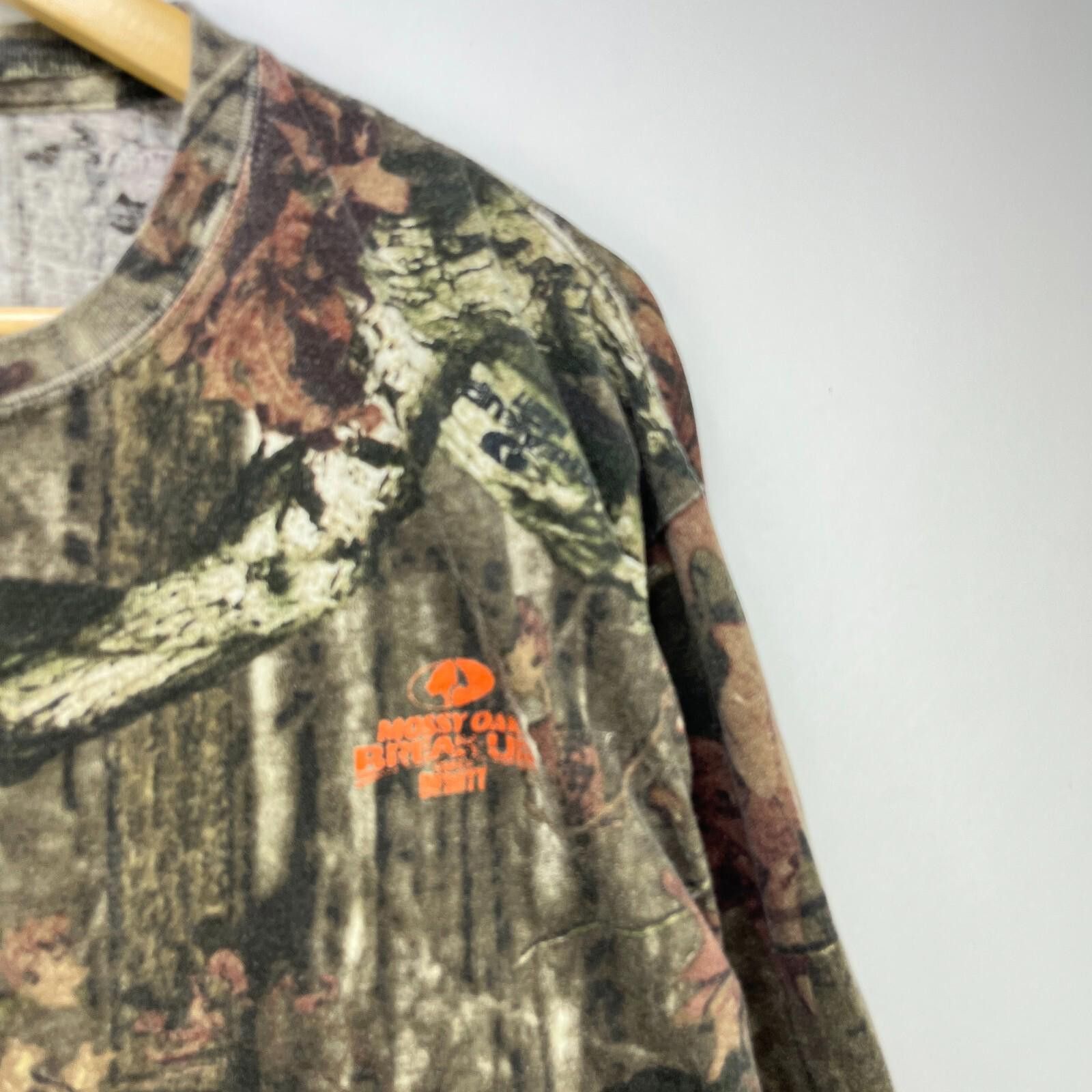 Mossy Oaks Vintage Y2K Camo Tree Long Sleeve Mossy Oak Shirt XL Real Size ONE SIZE - 3 Thumbnail