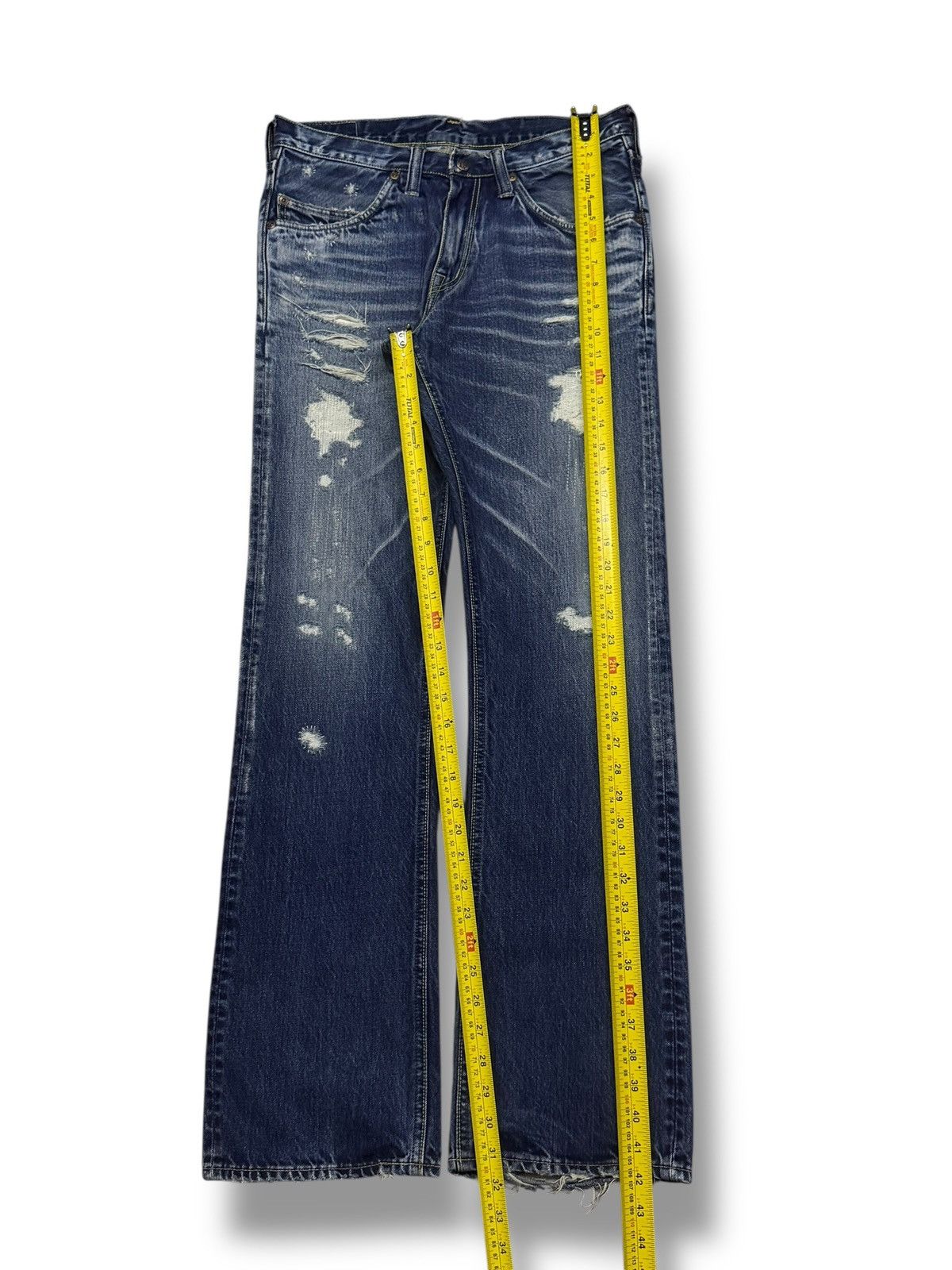Blue Blue Japan Vintage Y2K Blue Blue Japan | King Of The Blue | W31 Size US 31 - 12 Thumbnail