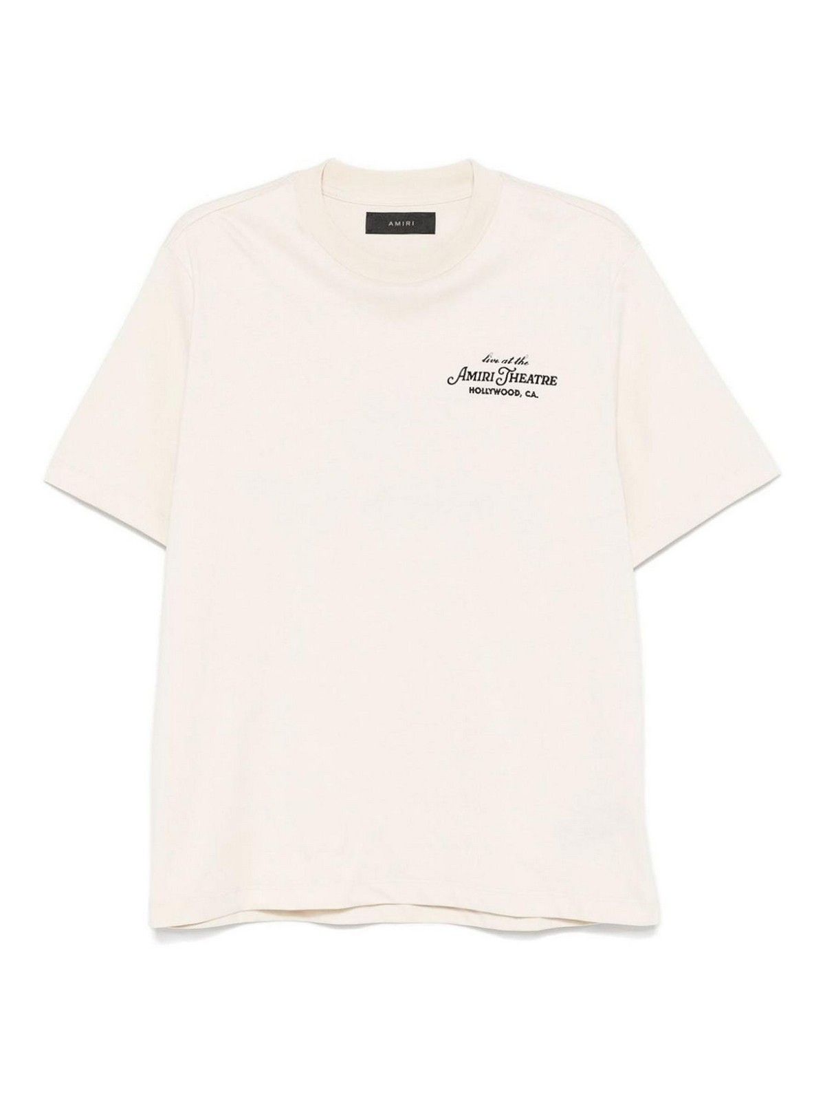 Amiri o1orln1025 Theatre T-Shirt in Ivory Size US S / EU 44-46 / 1 - 1 Thumbnail