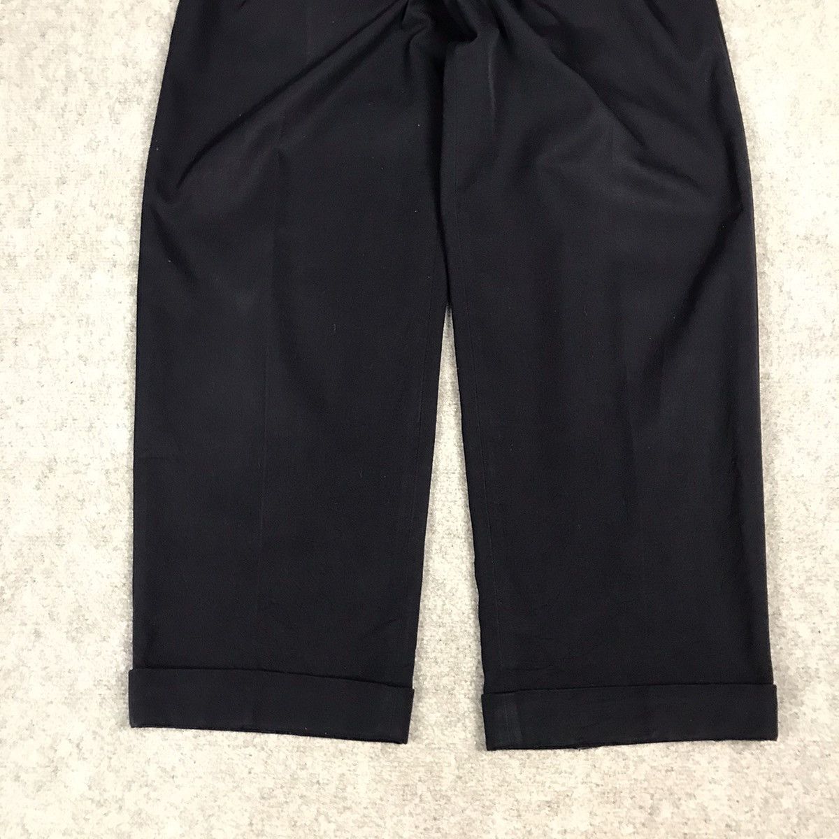 Yohji Yamamoto YOHJI YAMAMOTO NAVY TROUSERS CLASSIC PANTS Size US 29 - 3 Thumbnail