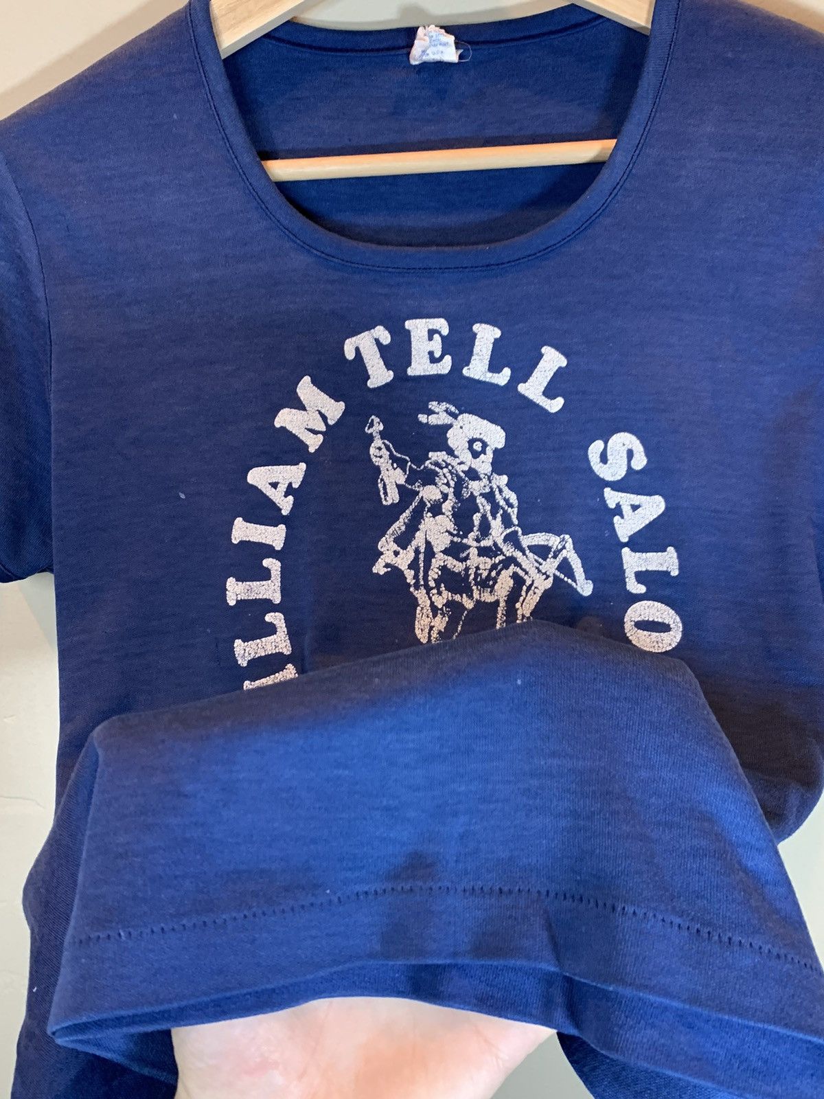 Vintage *RARE* Vintage 60’s William Tell Saloon Tomales Cali T-Shirt Size US L / EU 52-54 / 3 - 3 Thumbnail