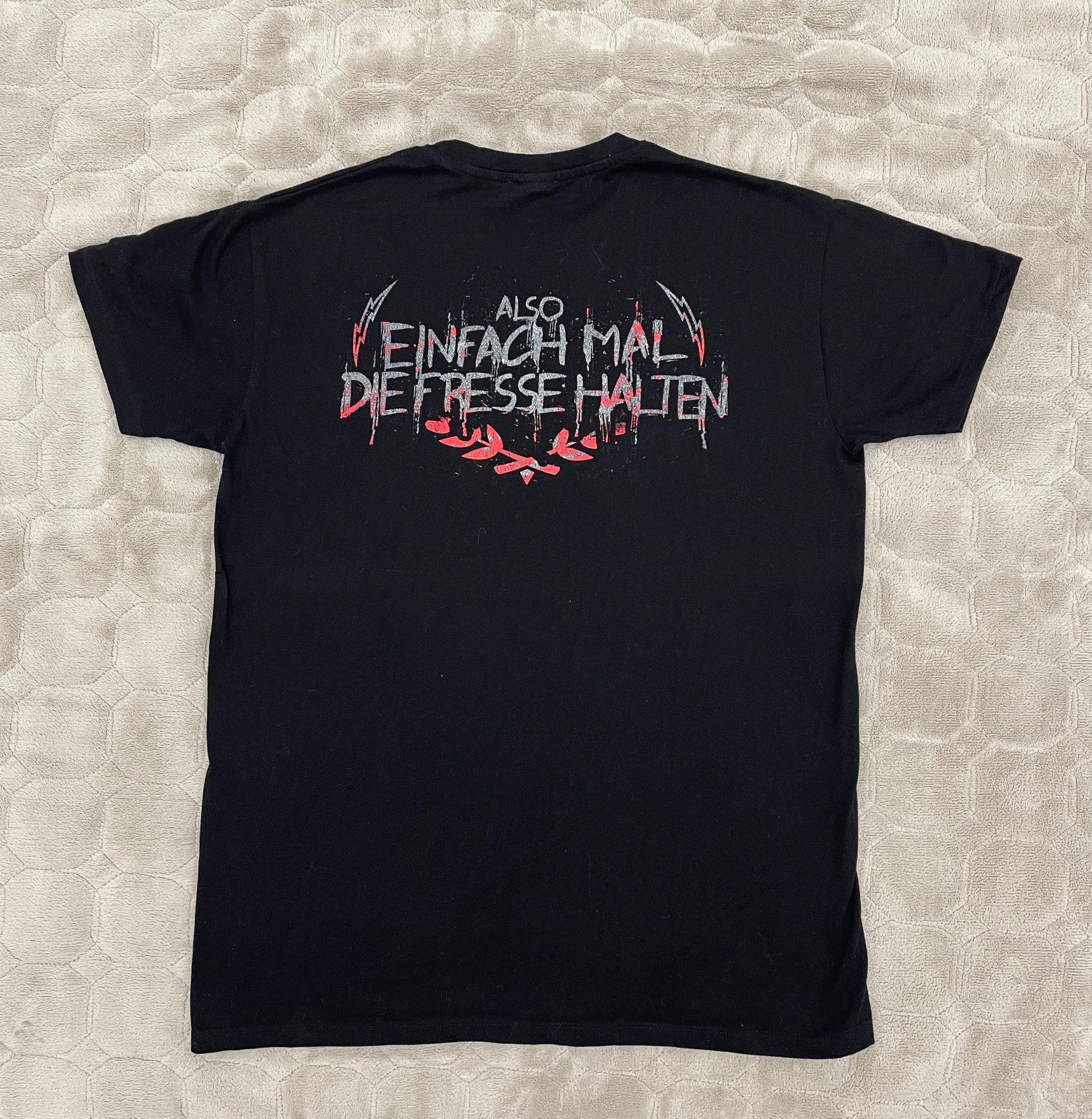 Vintage Skull Y2K German Hamaton T-Shirt Size US M / EU 48-50 / 2 - 3 Thumbnail