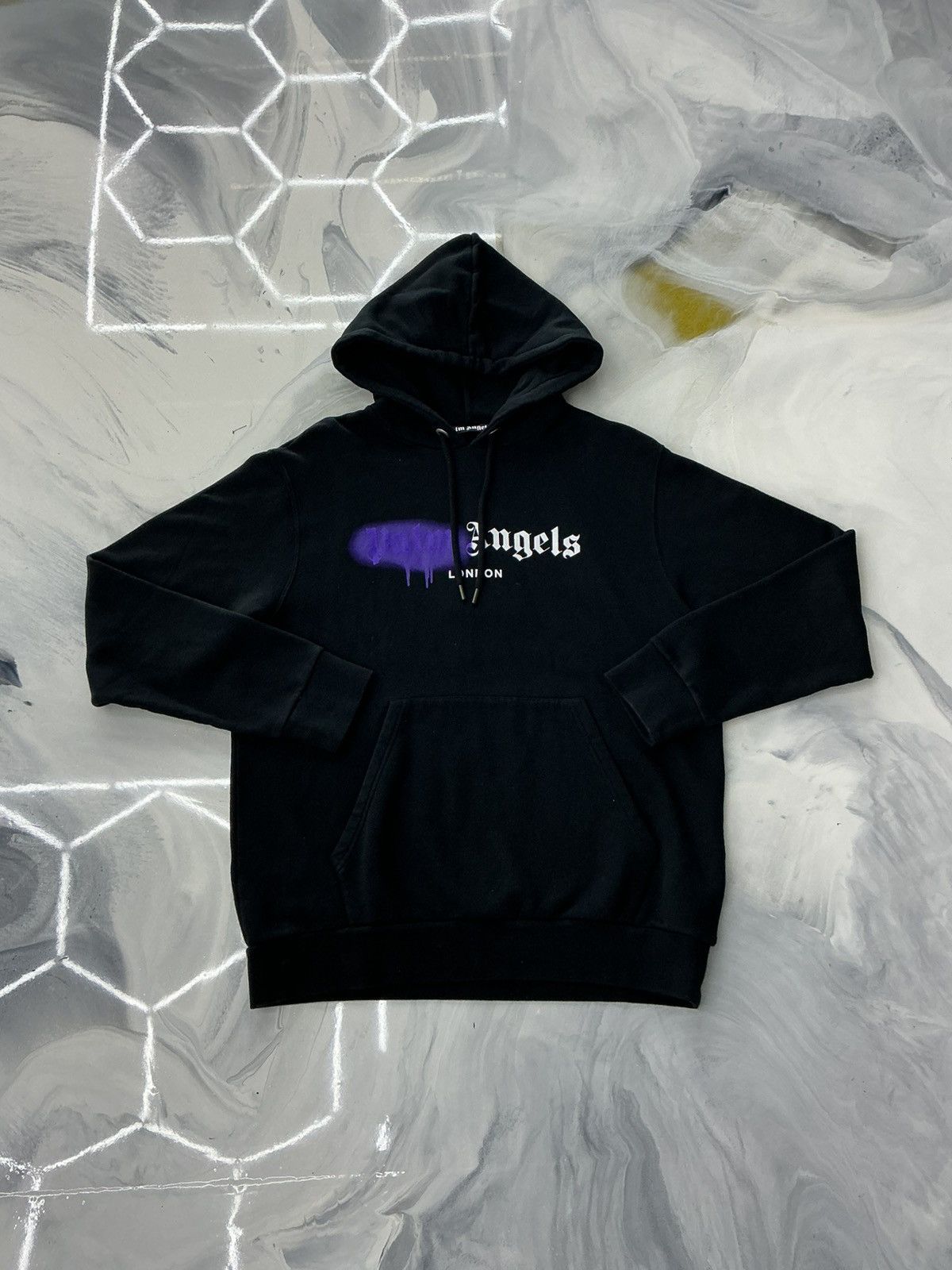 Palm Angels Palm Angels London sprayed hoodie | Grailed