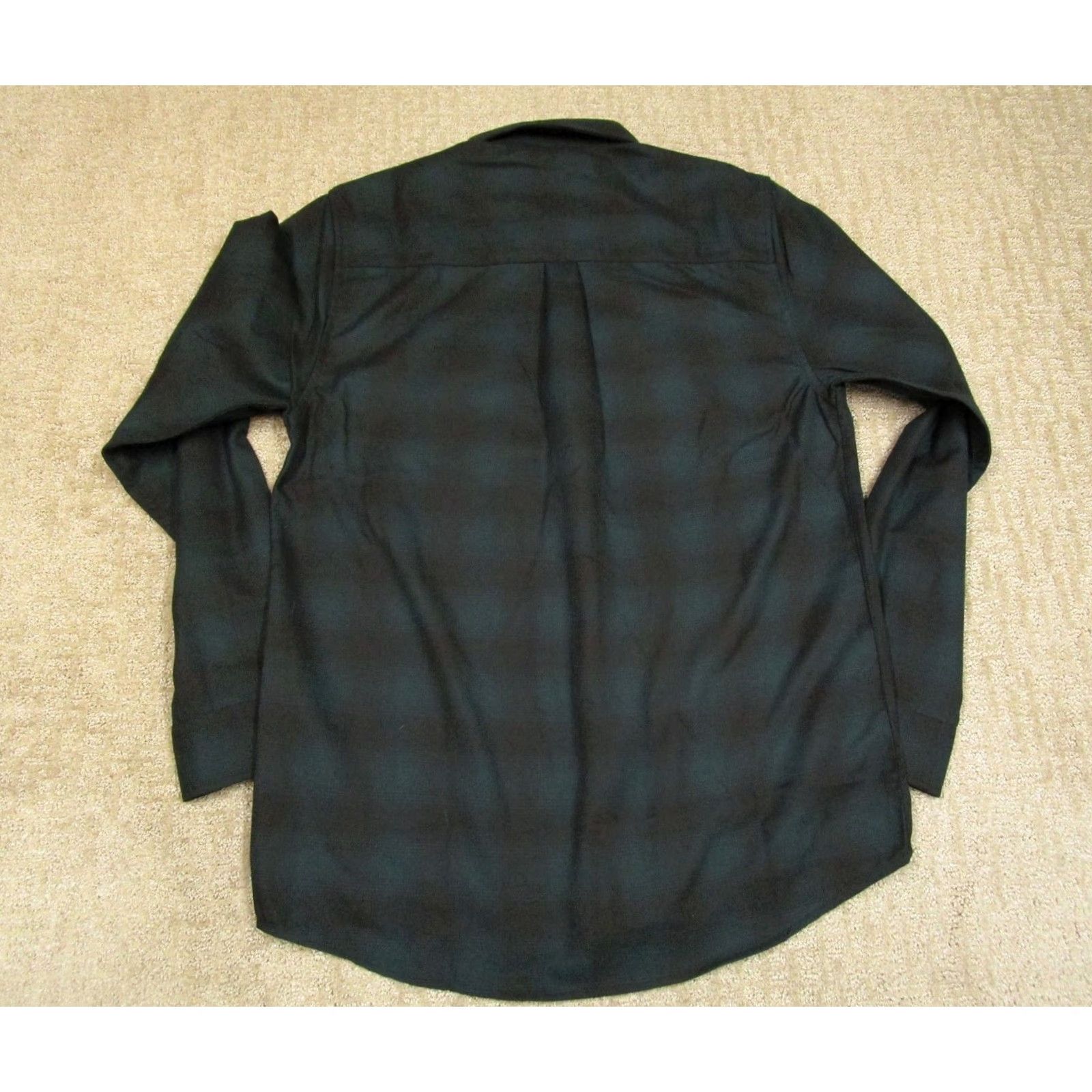 Vintage Dixxon Flannel Shirt Men M Green Black Forest Edition Shadow Plaid NWT Size US M / EU 48-50 / 2 - 3 Thumbnail