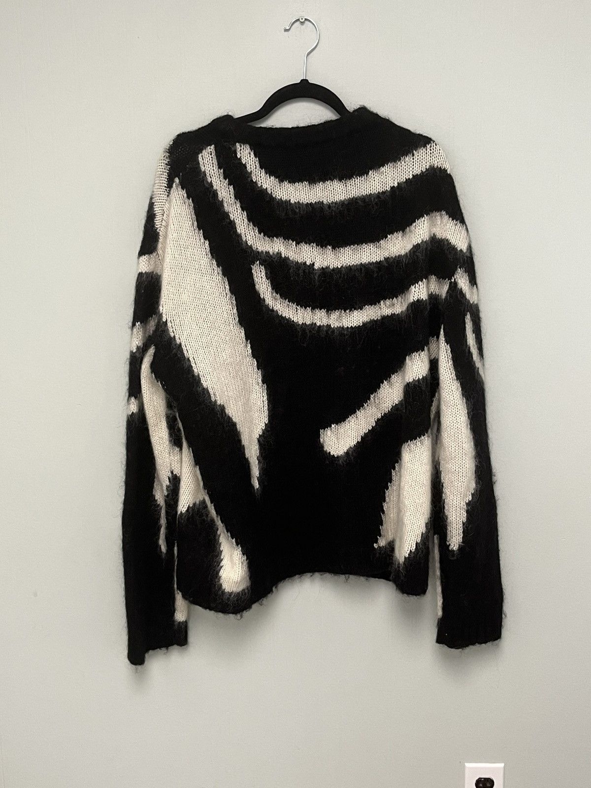 Blk Dnm Intarsia Sweater Size large Size US L / EU 52-54 / 3 - 6 Thumbnail