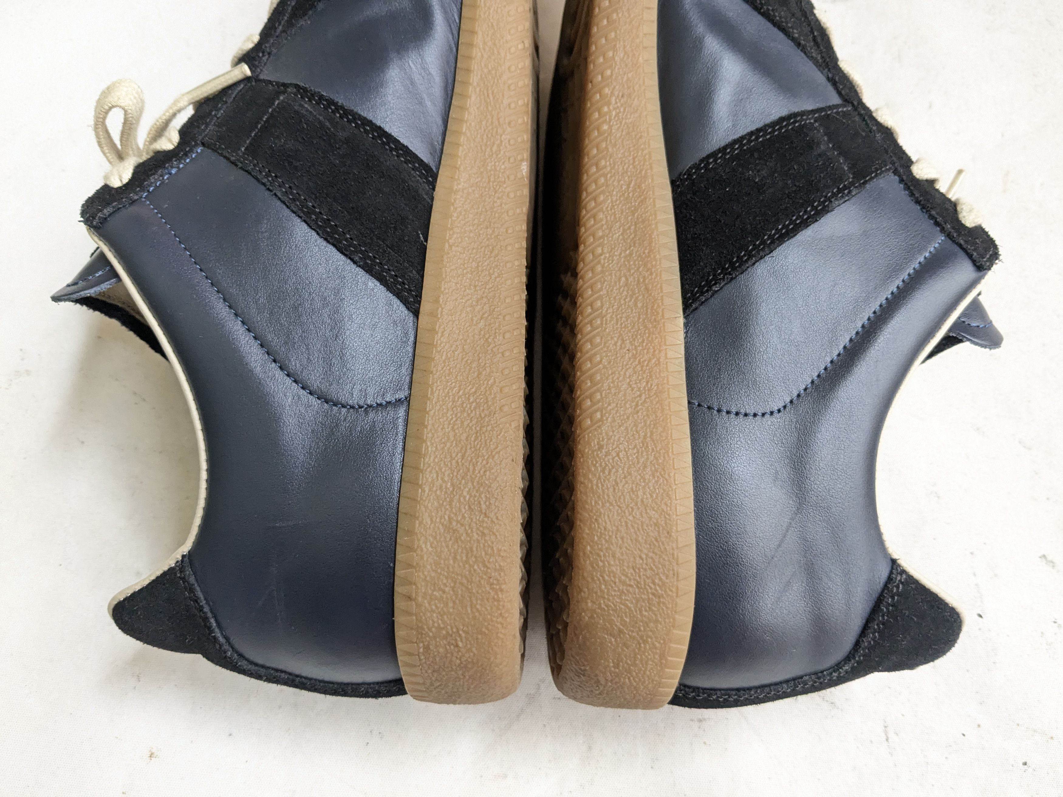 Maison Margiela Maison Margiela Replica GAT Navy Blue 10 43 Low Tops Size US 10 / EU 43 - 9 Thumbnail