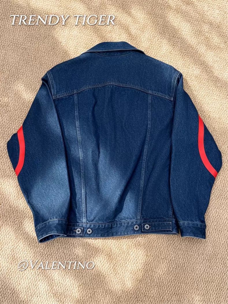 Valentino Valentino Large V letter single-breasted long-sleeved jack Size XXS / US 00 / IT 34 - 2 Thumbnail