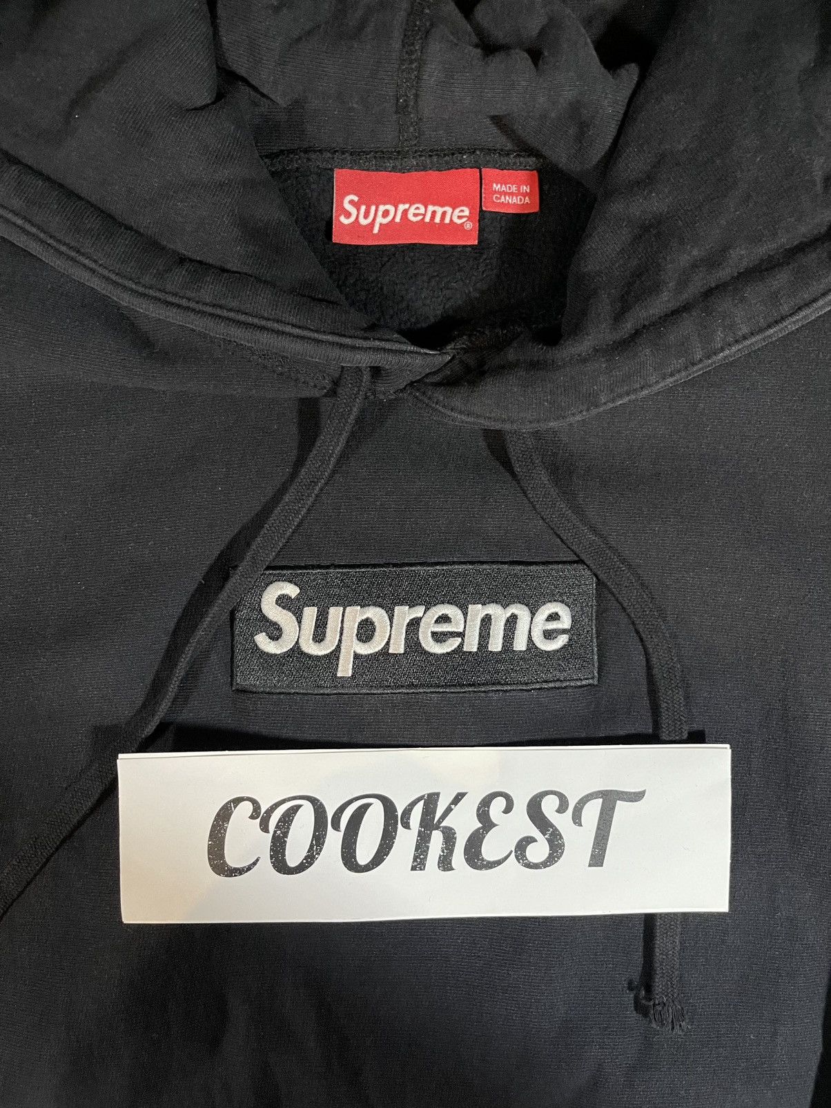 Supreme 2016FW Supreme Box Logo Hooded Sweatshirt Hoodie Black Size US M / EU 48-50 / 2 - 10 Thumbnail
