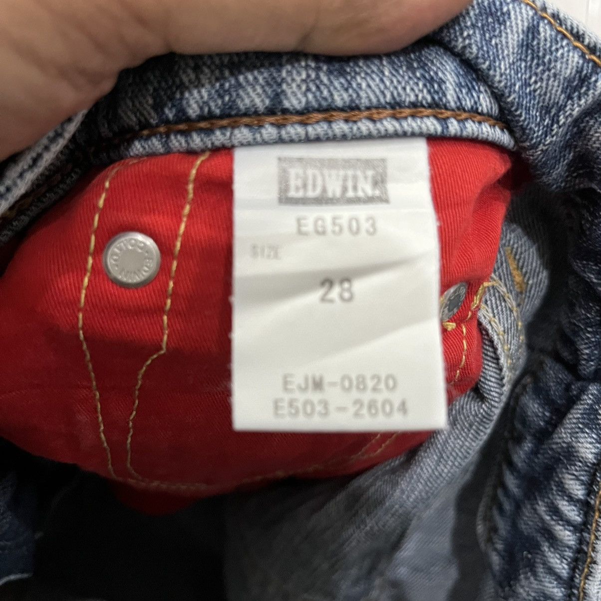Edwin Vintage Edwin Distressed Denim Jeans Size US 30 / EU 46 - 6 Thumbnail