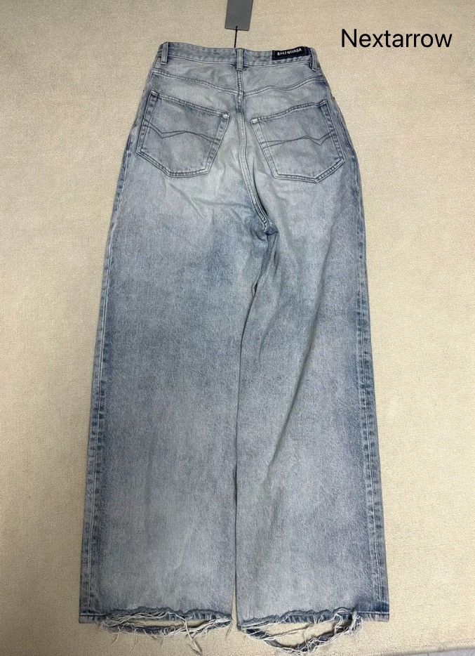 Balenciaga Balenciaga 24ss dirty pocket wide leg jeans2412-Nextarrow Size US 26 / EU 42 - 1 Thumbnail