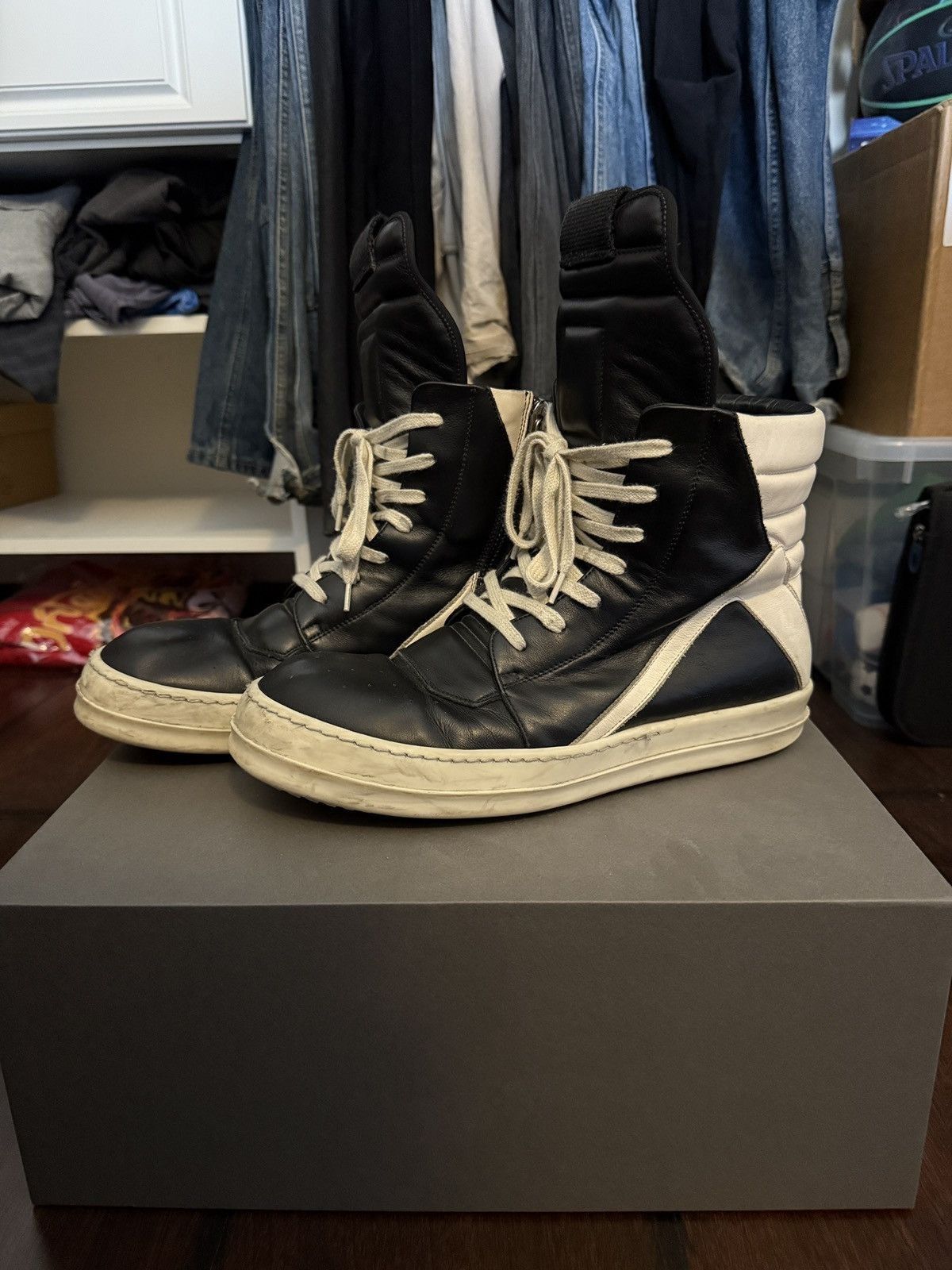 Rick Owens Brown Geobaskets
