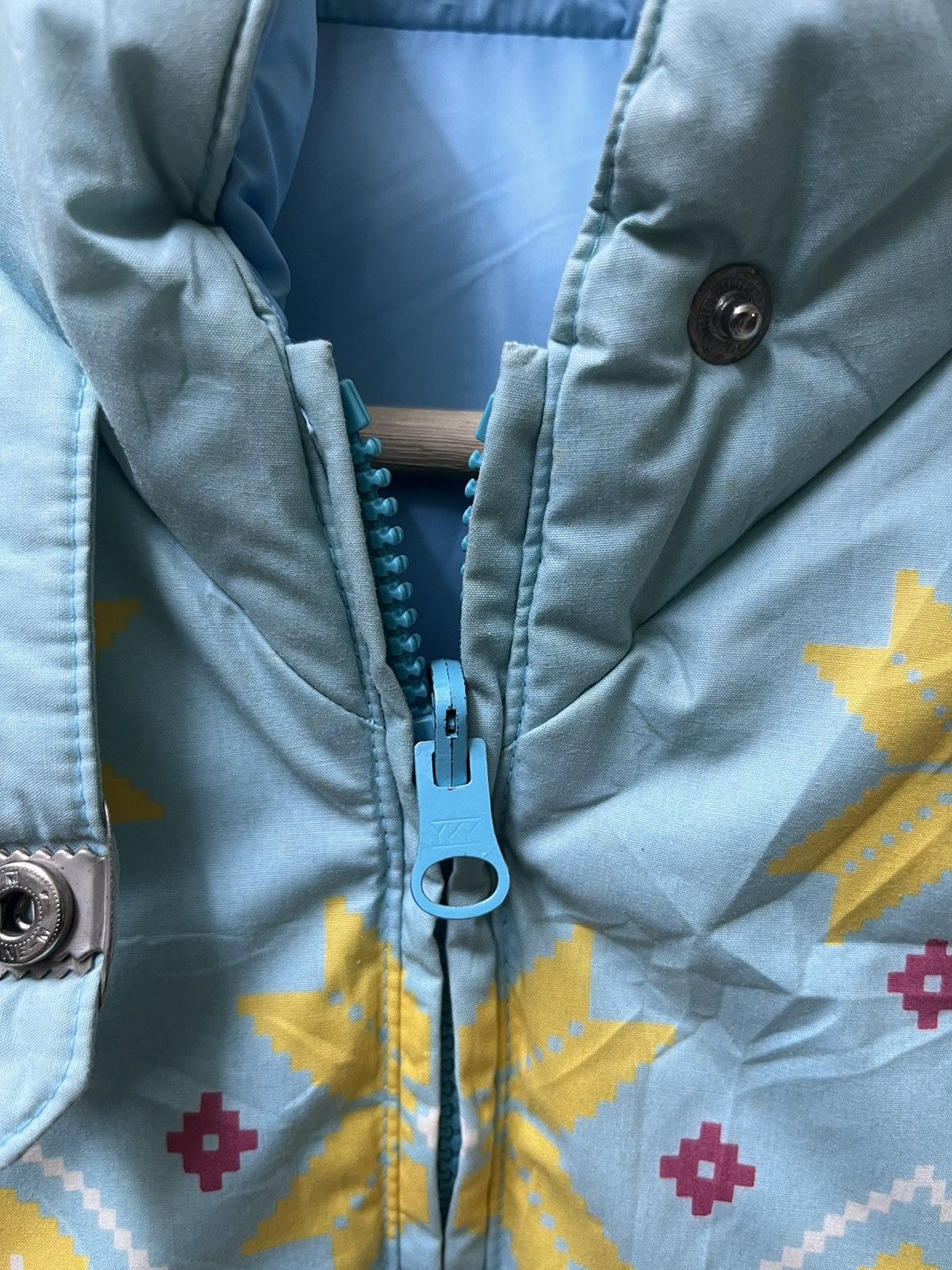 Moncler × Vintage Vintage Reversable Moncler jacket Navajo Design Size US S / EU 44-46 / 1 - 14 Thumbnail
