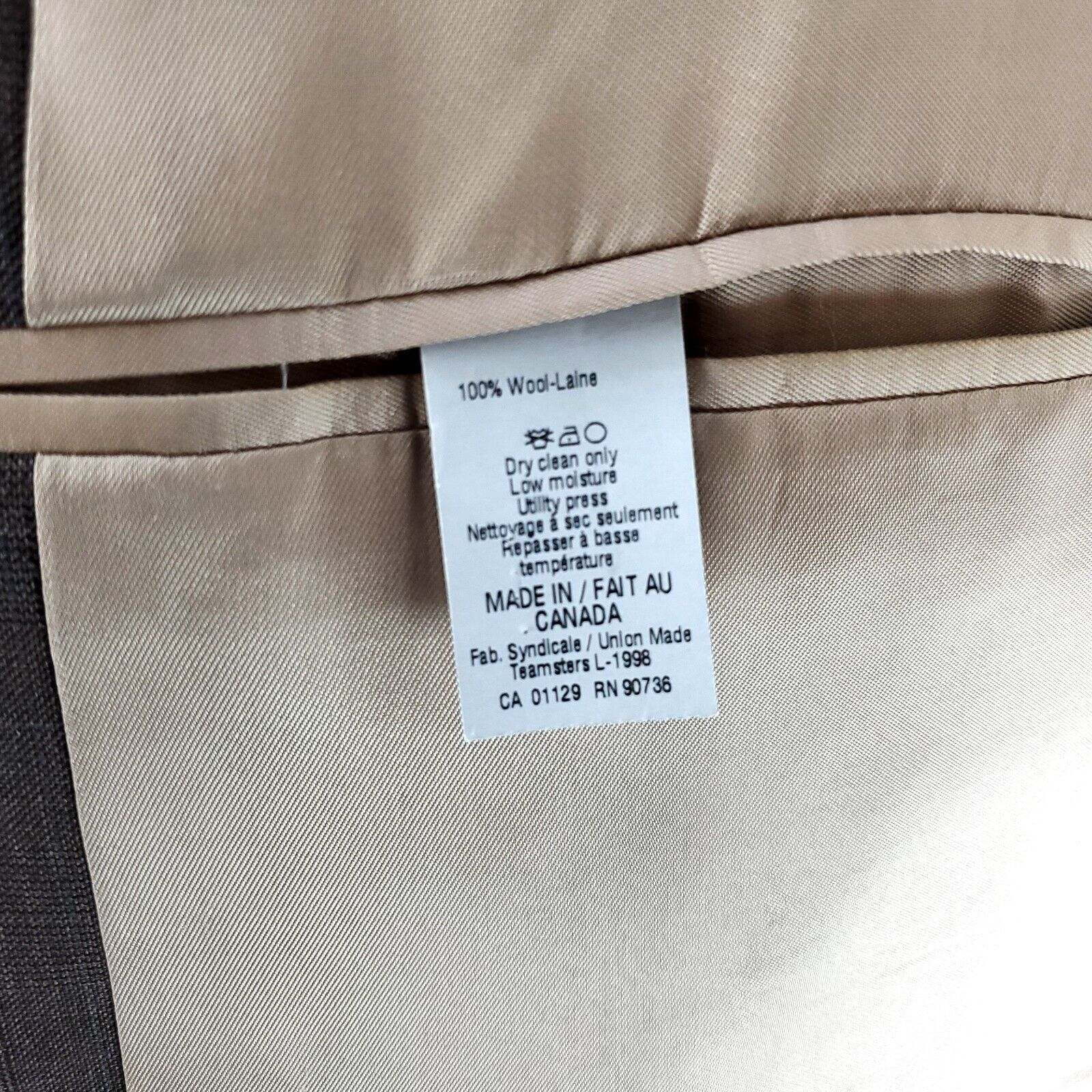 Lauren Ralph Lauren Lauren Ralph Lauren Wool 2 Button Blazer 44L Brown Plaid Spo Size 44L - 8 Thumbnail