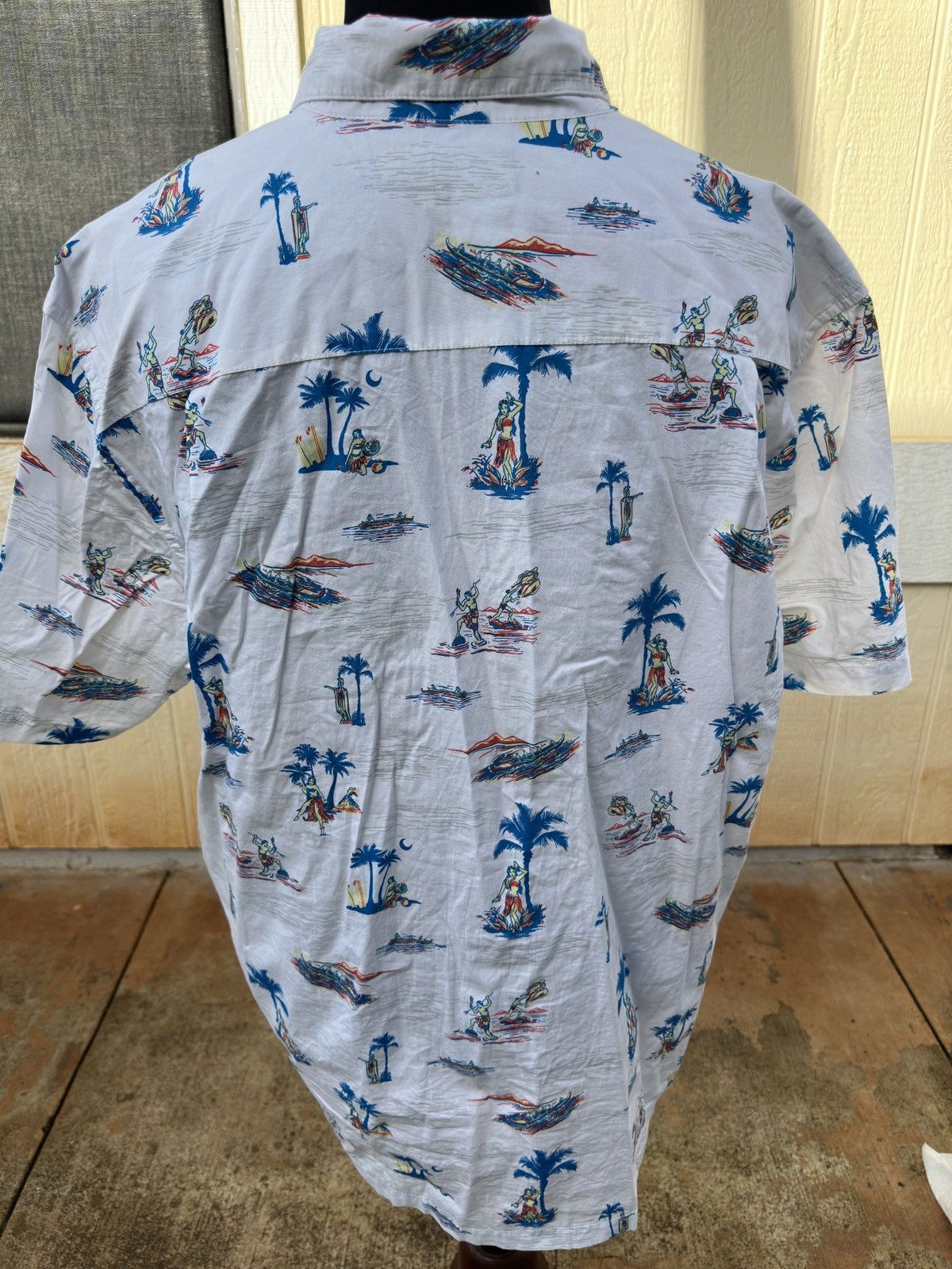 Quiksilver Brand New Quiksilver Hawaiian Print Multicolored Men's XXL Size US XXL / EU 58 / 5 - 2 Thumbnail