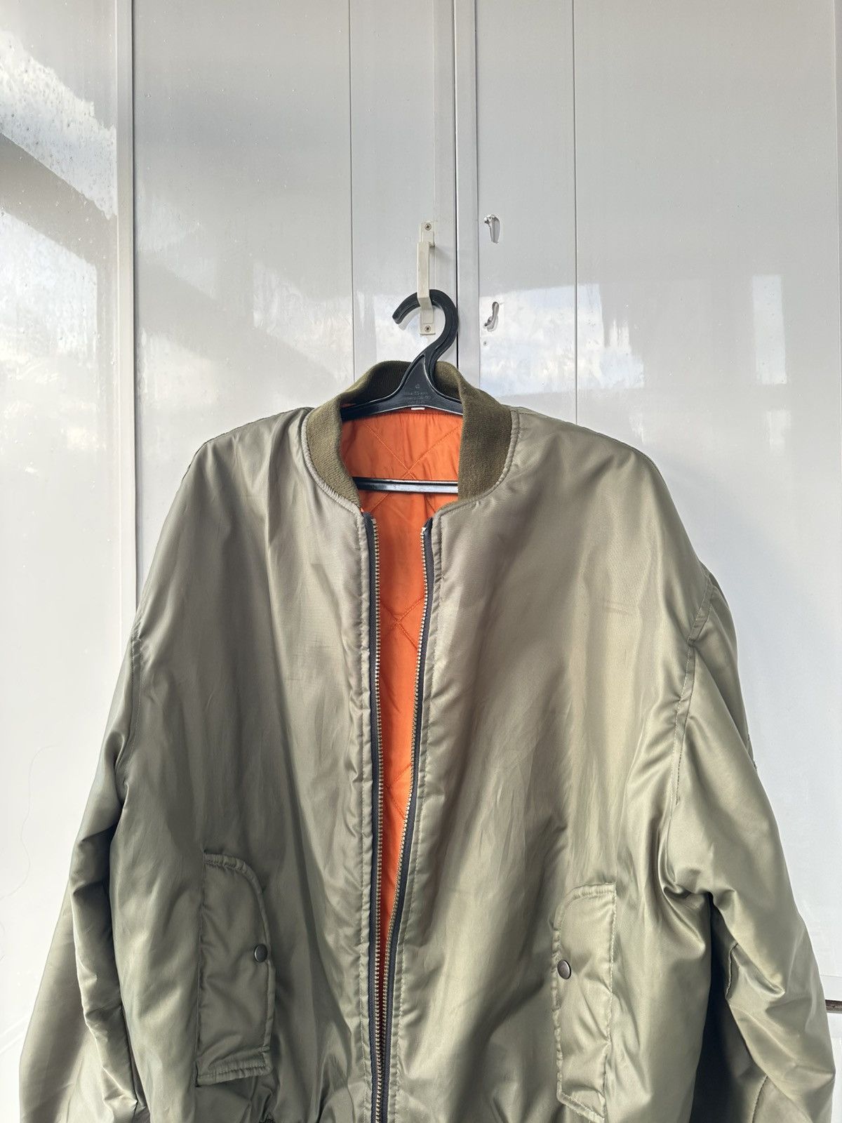 Other Vintage MA-1 Style Overzise Bomber Flyers Jacket Size US XL / EU 56 / 4 - 12 Thumbnail