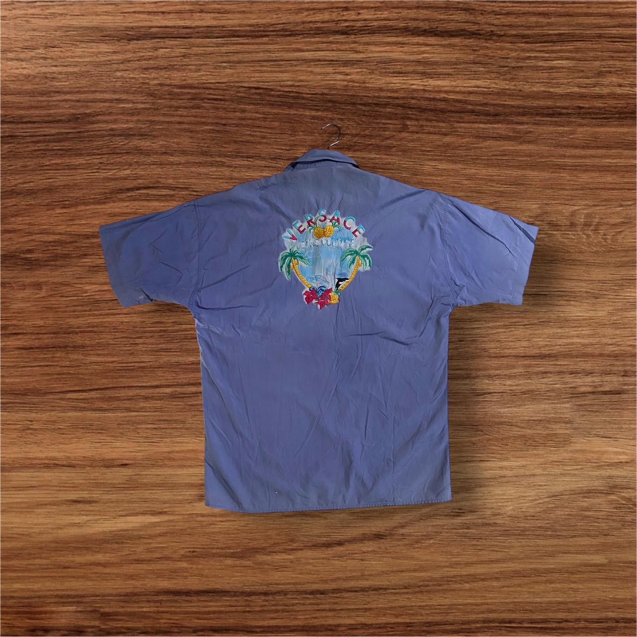 Versace Jeans Couture VERSACE JEANS COUTURE HAWAII ALOHA RARE ITEM 80S Size US XL / EU 56 / 4 - 1 Thumbnail