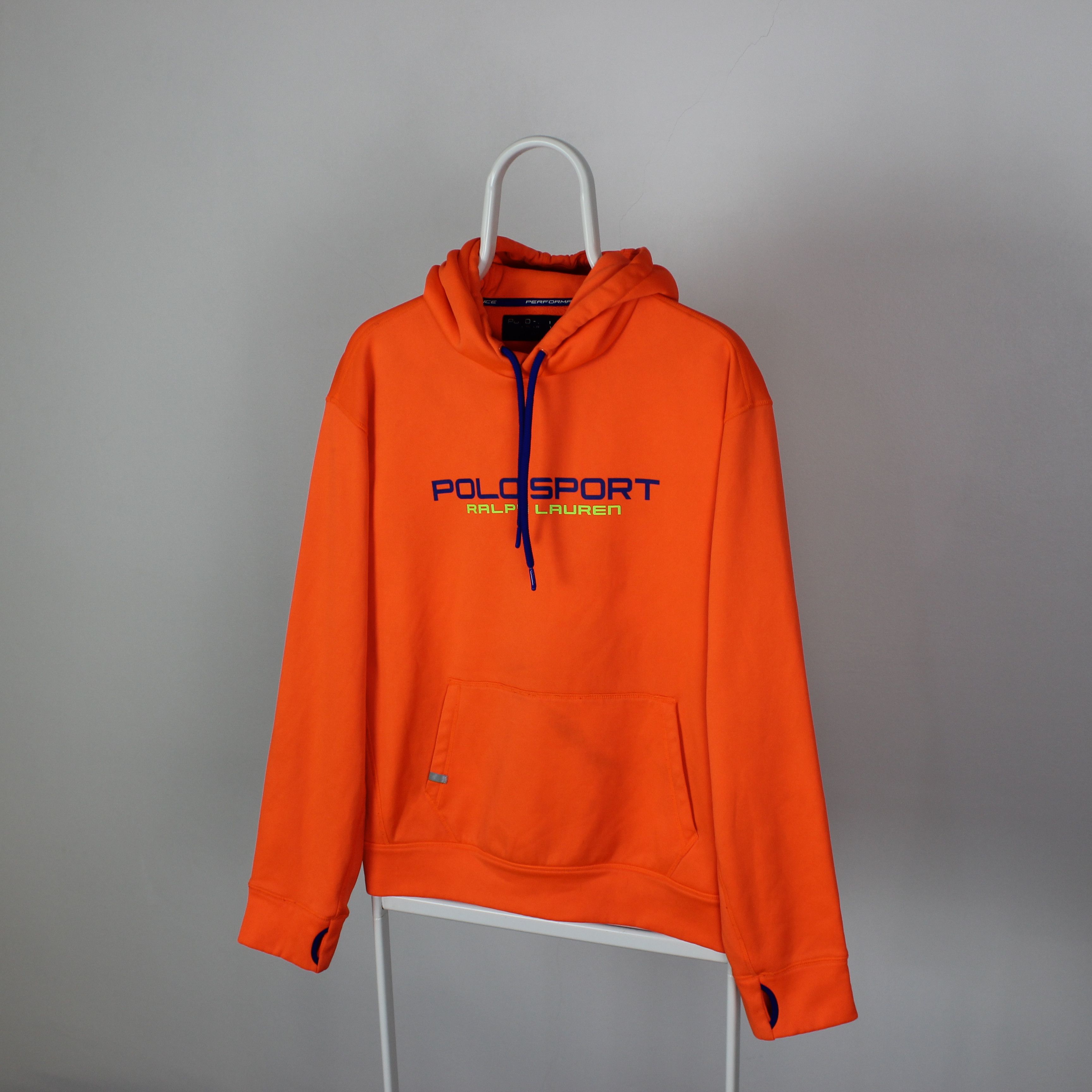 Polo Ralph Lauren Polo Sport men hoodie orange big logo M L Size US L / EU 52-54 / 3 - 2 Thumbnail