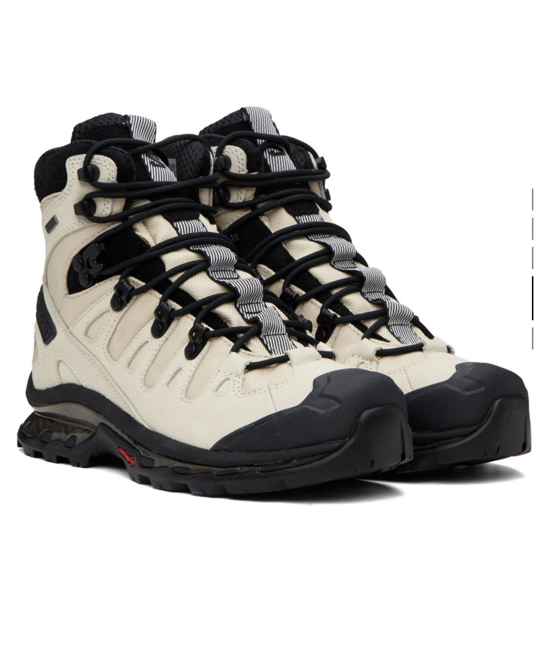 Salomon Beige & Black Quest Advance Boots Gore-Tex Ankle GTX