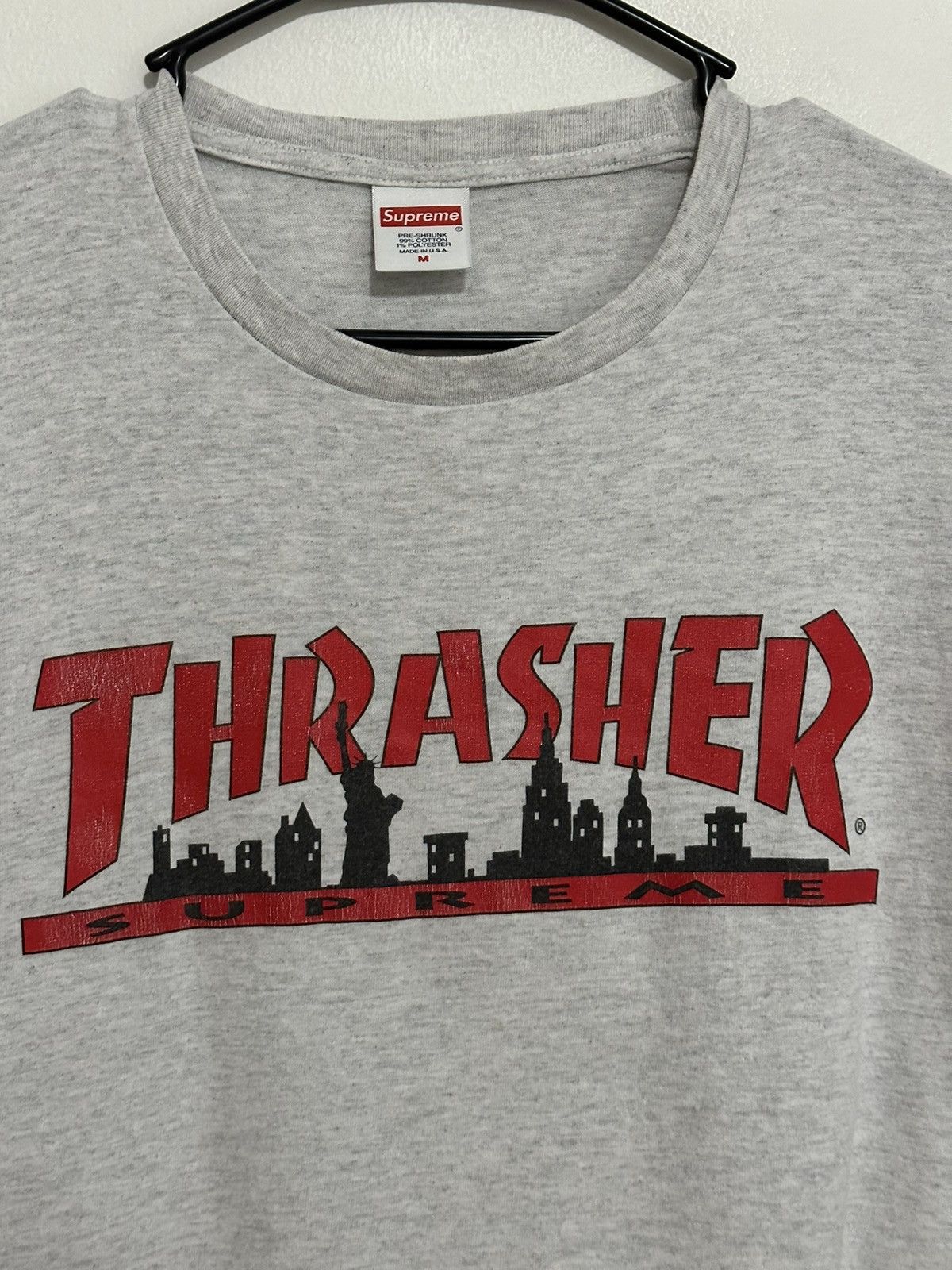 Supreme × Thrasher Supreme Trasher Skyline Tee Size US M / EU 48-50 / 2 - 2 Thumbnail