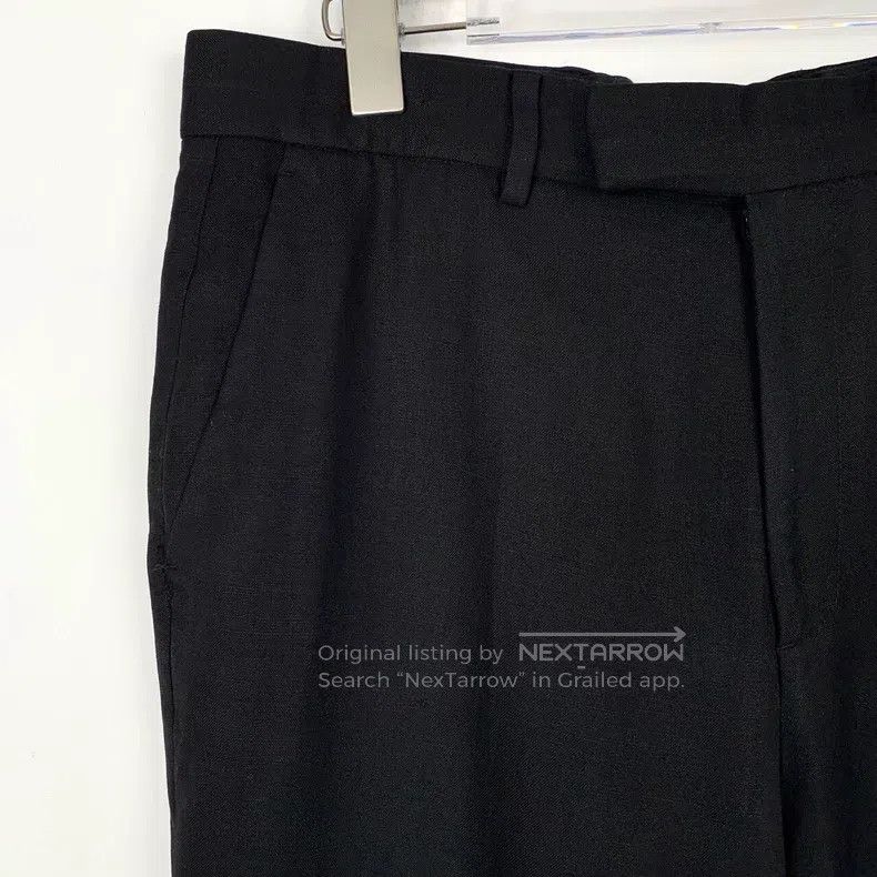 Gucci Gucci Logo letter decoration black cotton linen blend stra Size US 32 / EU 48 - 3 Thumbnail