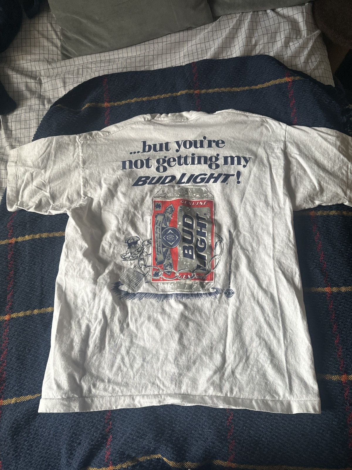 Vintage vintage bud light tee Size US L / EU 52-54 / 3 - 1 Thumbnail