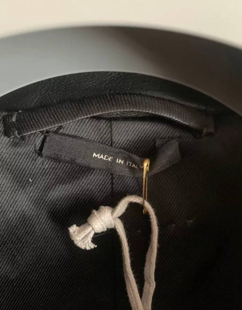 Tom Ford Tom Ford Jacket Leather Motorcycle Black Zip Size:48 IT Size US M / EU 48-50 / 2 - 6 Thumbnail