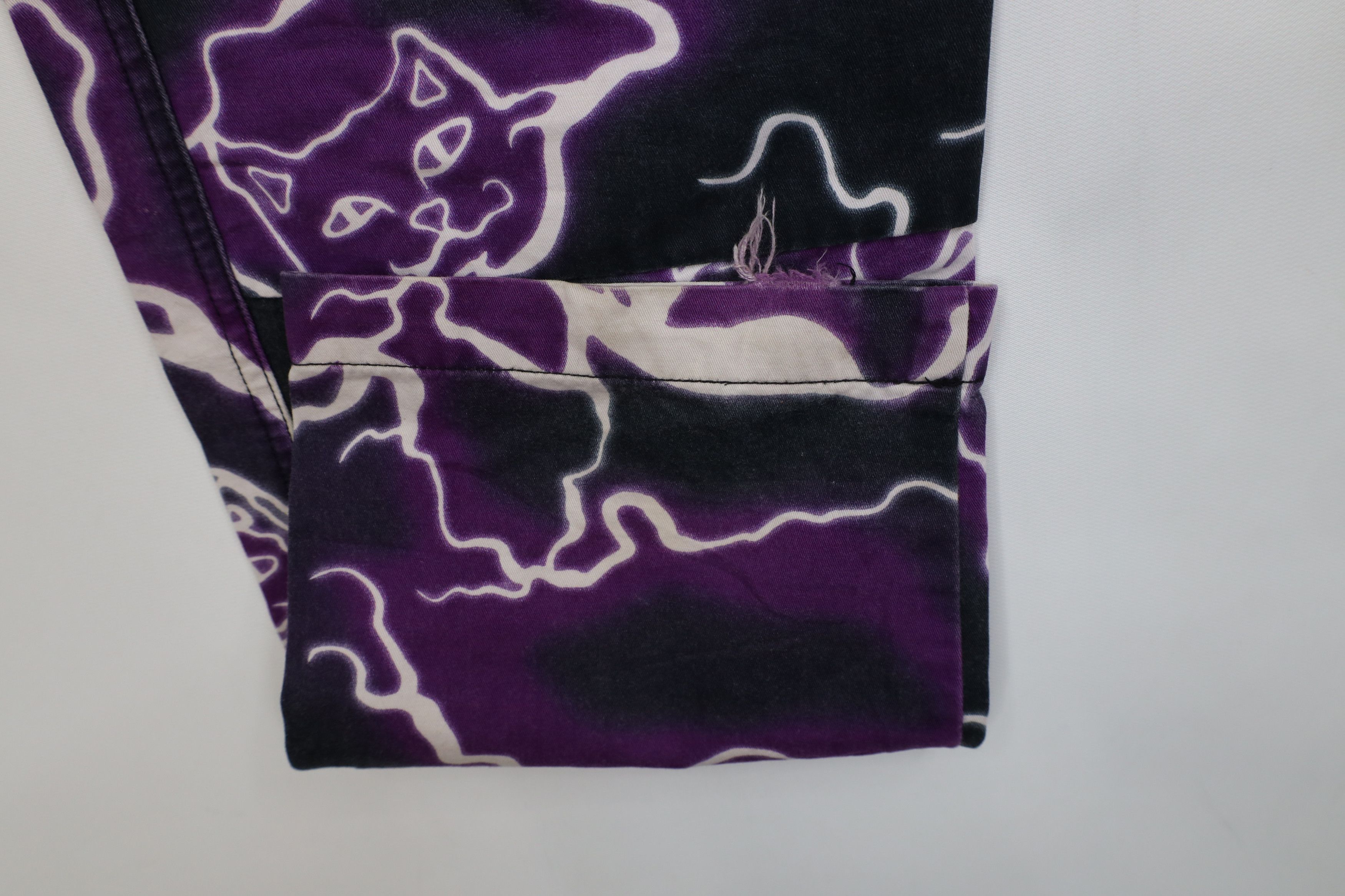 Vintage Vintage Y2K Streetwear Cat Lightning Cargo Pants Cotton Size US 32 / EU 48 - 5 Thumbnail