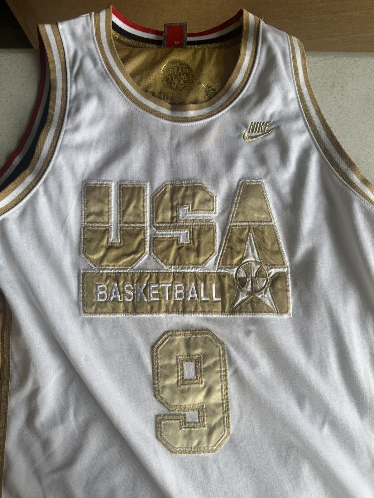 Nike michael jordan usa dream team 92 olympic jersey Size US XL / EU 56 / 4 - 2 Thumbnail