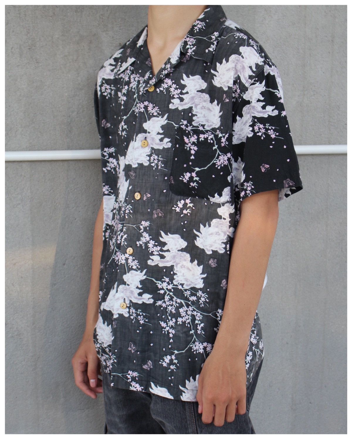 Japanese Brand × Kamakura × Vintage 2000S NORTH ZONE RAYON SHIRT Size US L / EU 52-54 / 3 - 5 Thumbnail