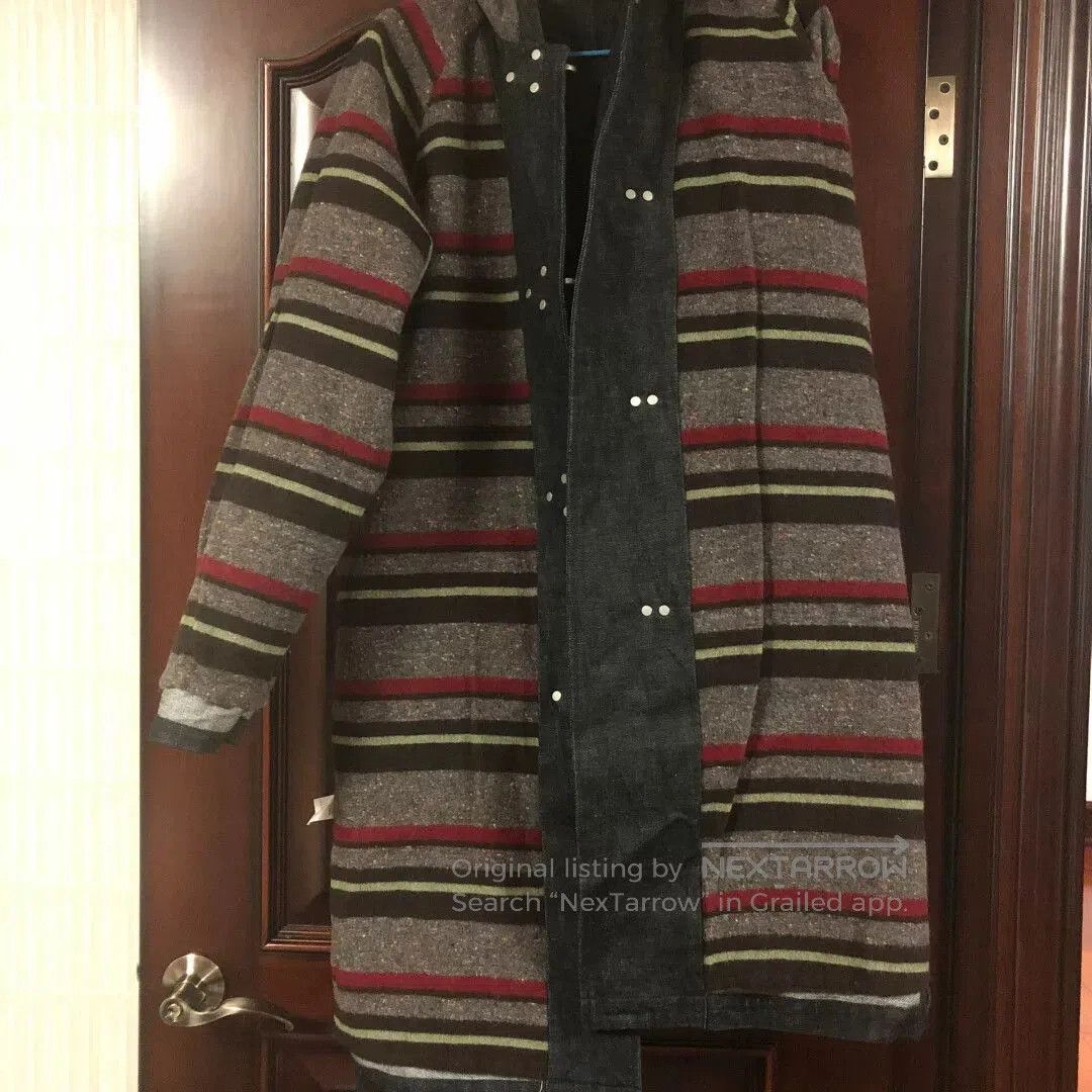 Jelado Jelado Long Denim Hooded Coat. Size US L / EU 52-54 / 3 - 3 Thumbnail