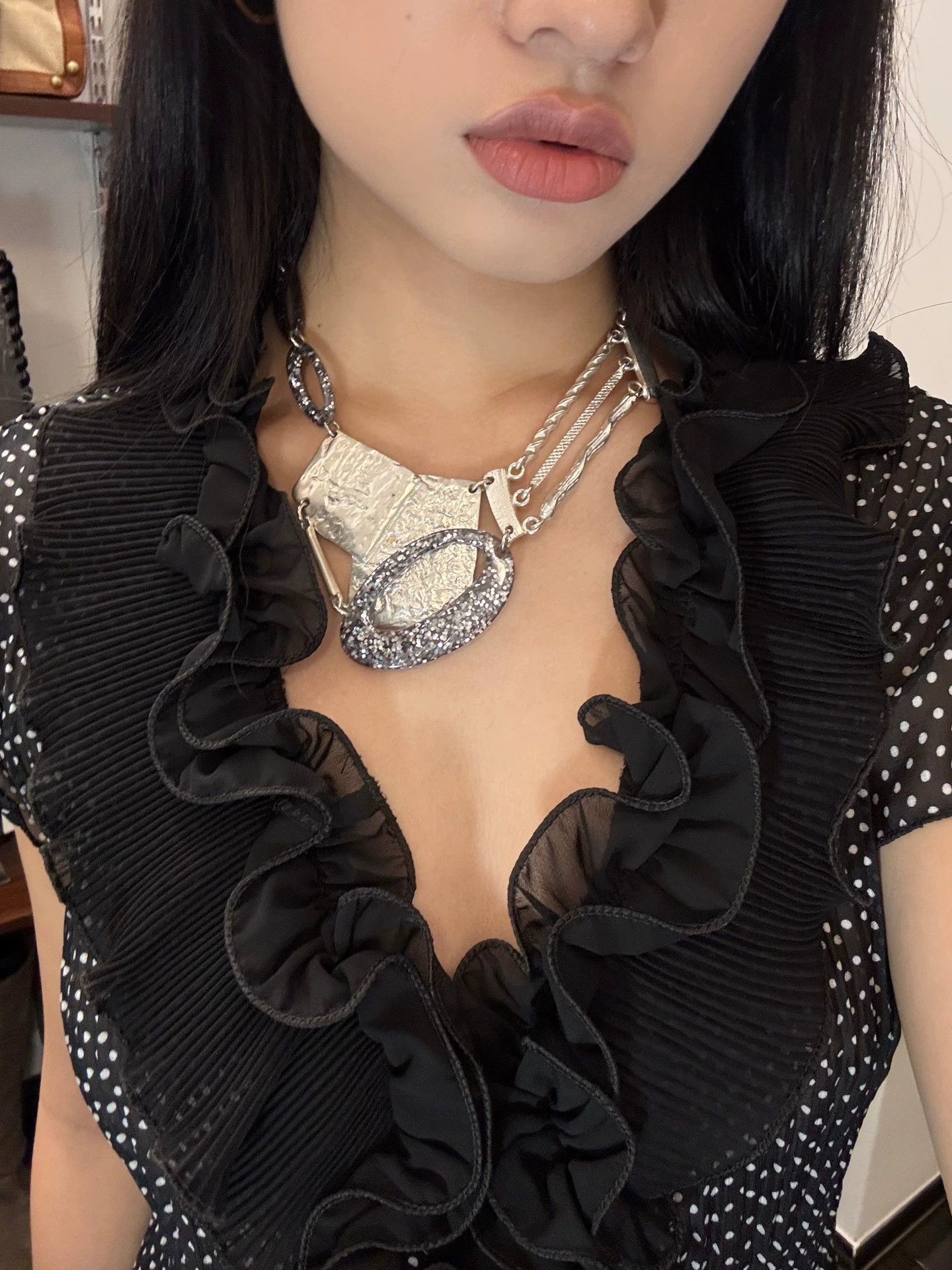 Vintage French Vintage Oversized Necklace Size ONE SIZE - 3 Thumbnail