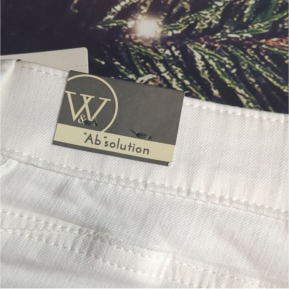 Other Wit & wisdom white cuffed shorts size 18 Size 40" / US 18 - 7 Thumbnail