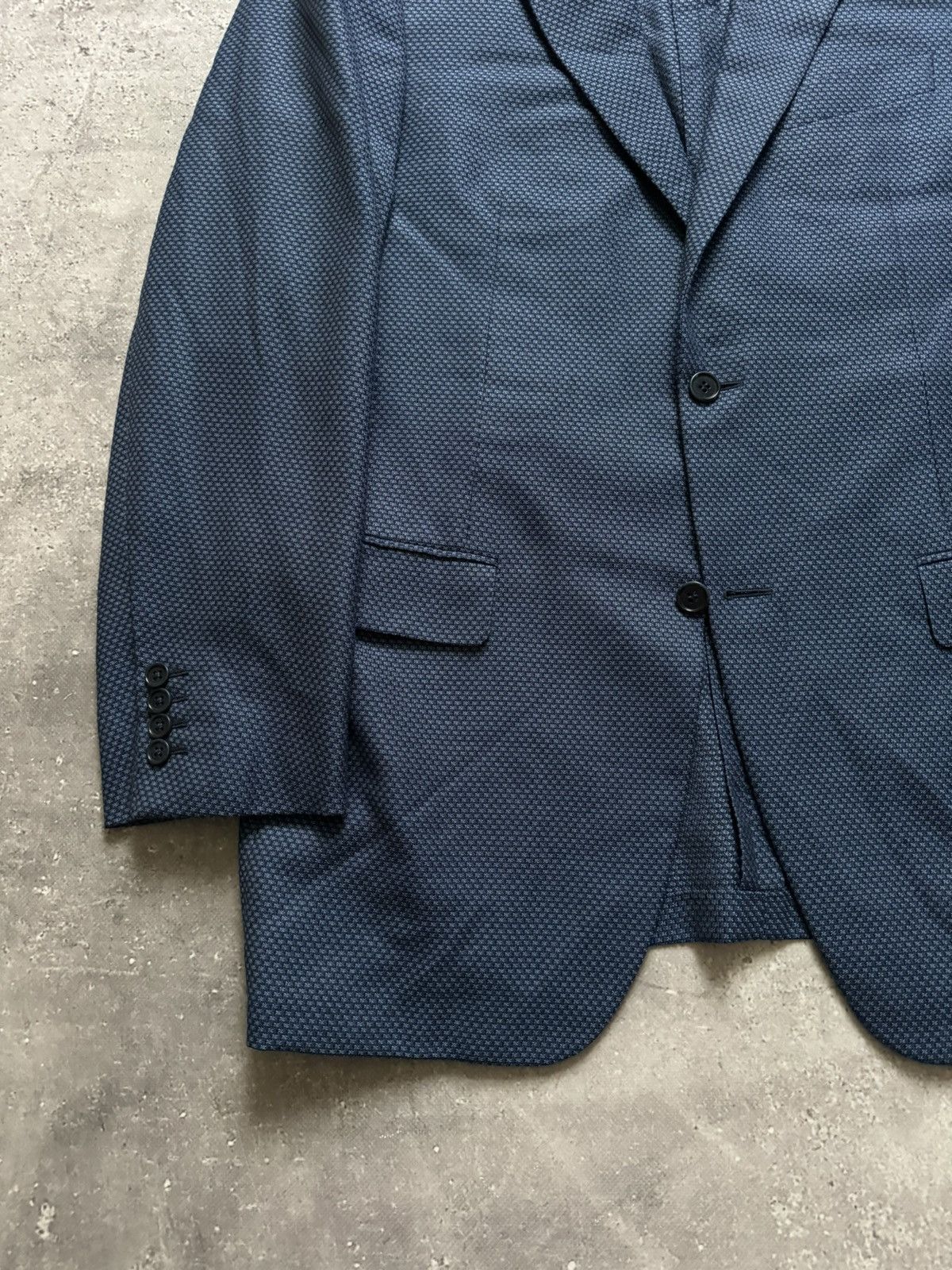 Canali Canali Two Buttons Wool/Silk Single Breasted Blazer Jacket Size 44L - 4 Thumbnail
