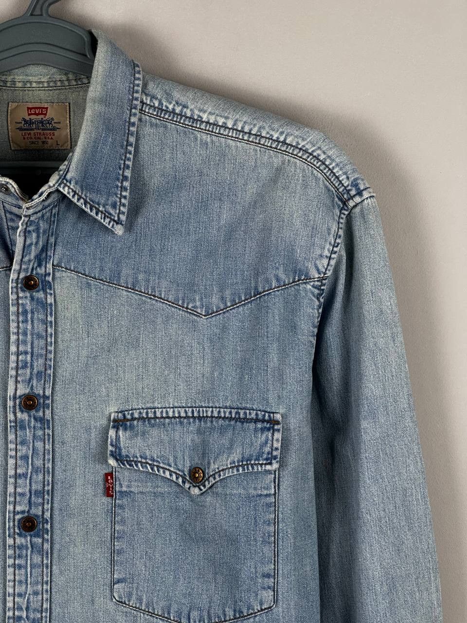 Levi's Mens Levi’s Vintage Shirt Long Sleeve Size L Jeans Size US L / EU 52-54 / 3 - 5 Thumbnail