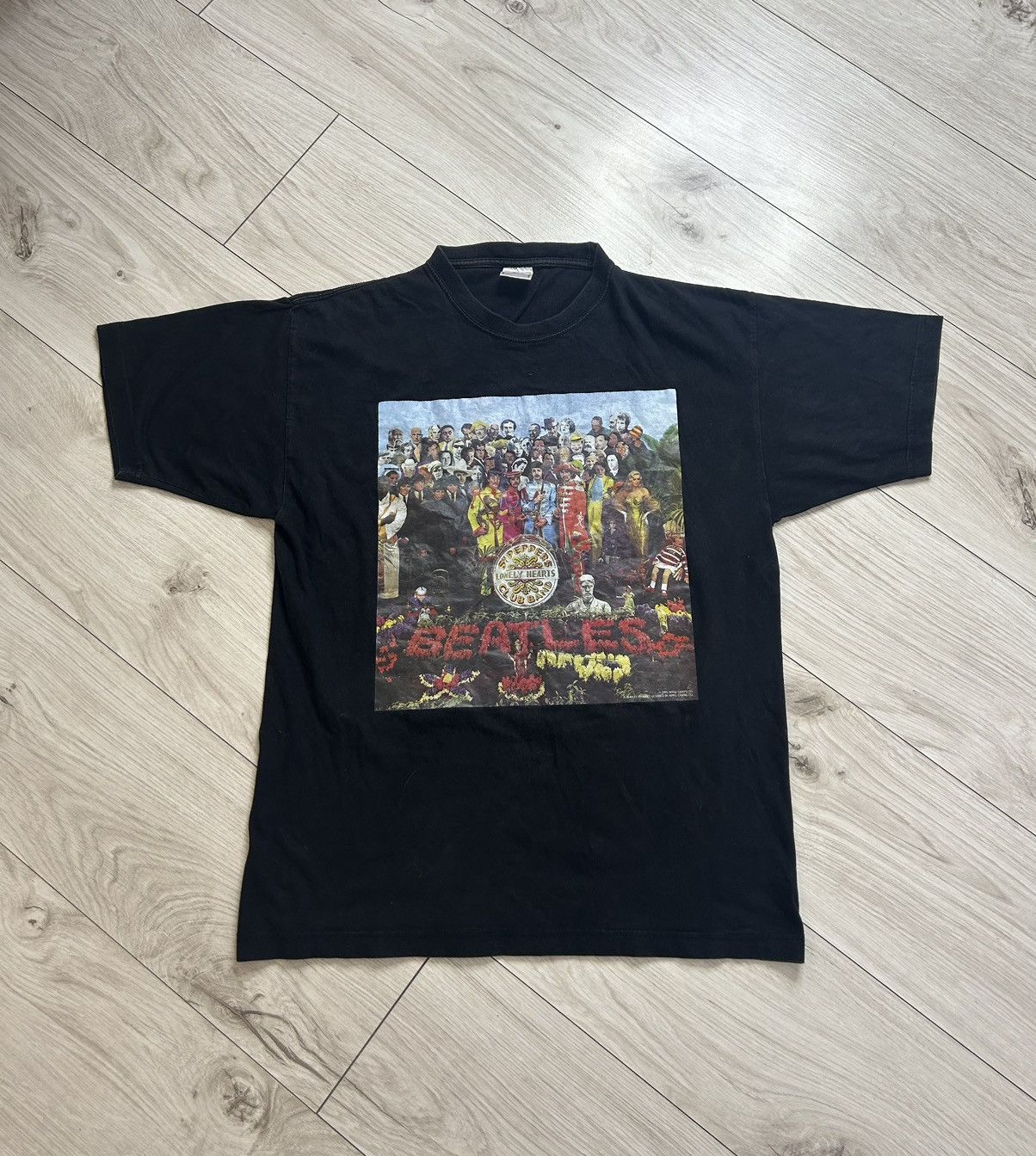 Band Tees × Vintage Vintage the Beatles lonely hearts 1996 tee Size US M / EU 48-50 / 2 - 1 Thumbnail